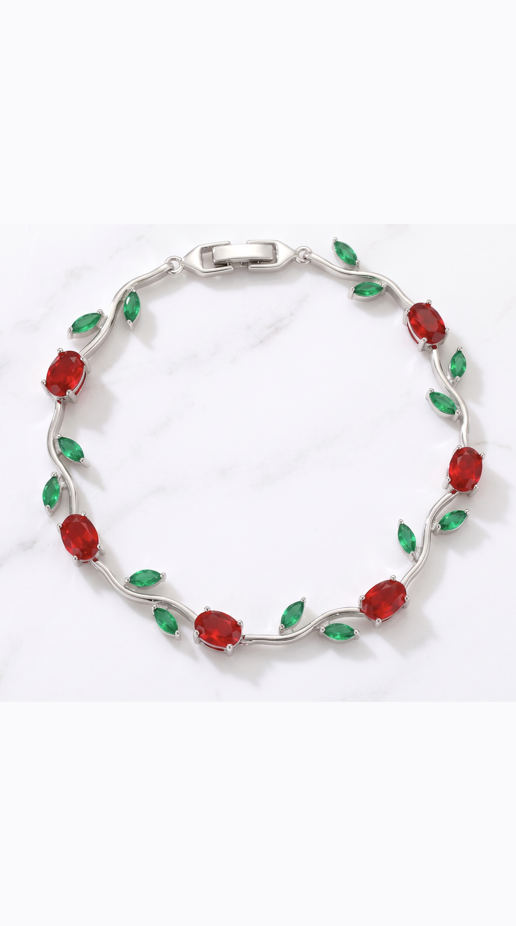 Red Tulip Bracelet