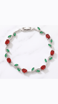 Red Tulip Bracelet