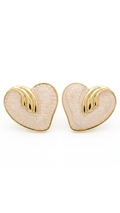 Spiral Heart Earrings