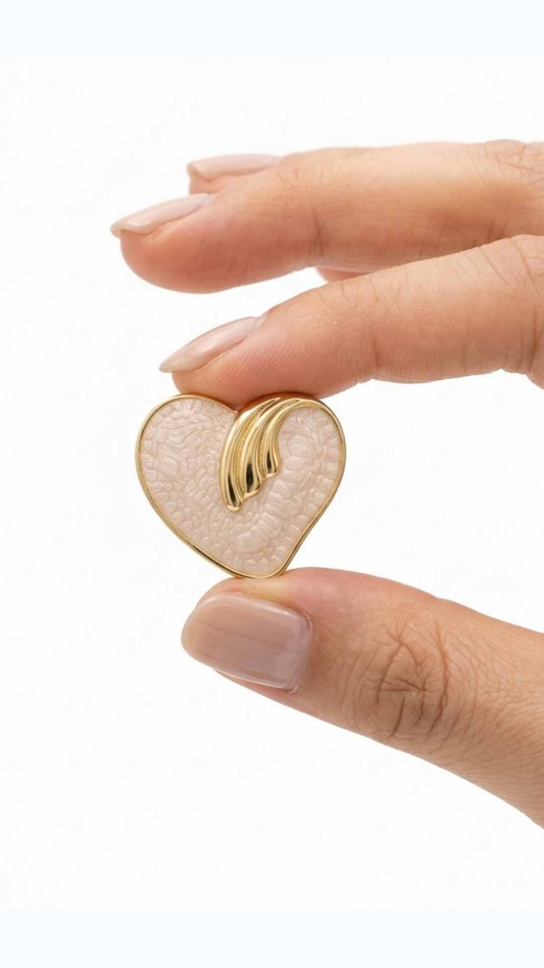 Spiral Heart Earrings