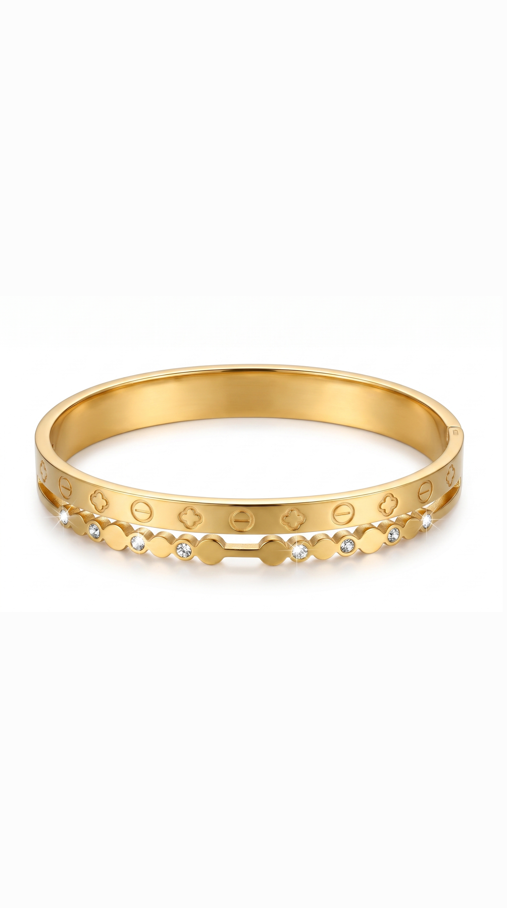 Celeste Crystal Cuff