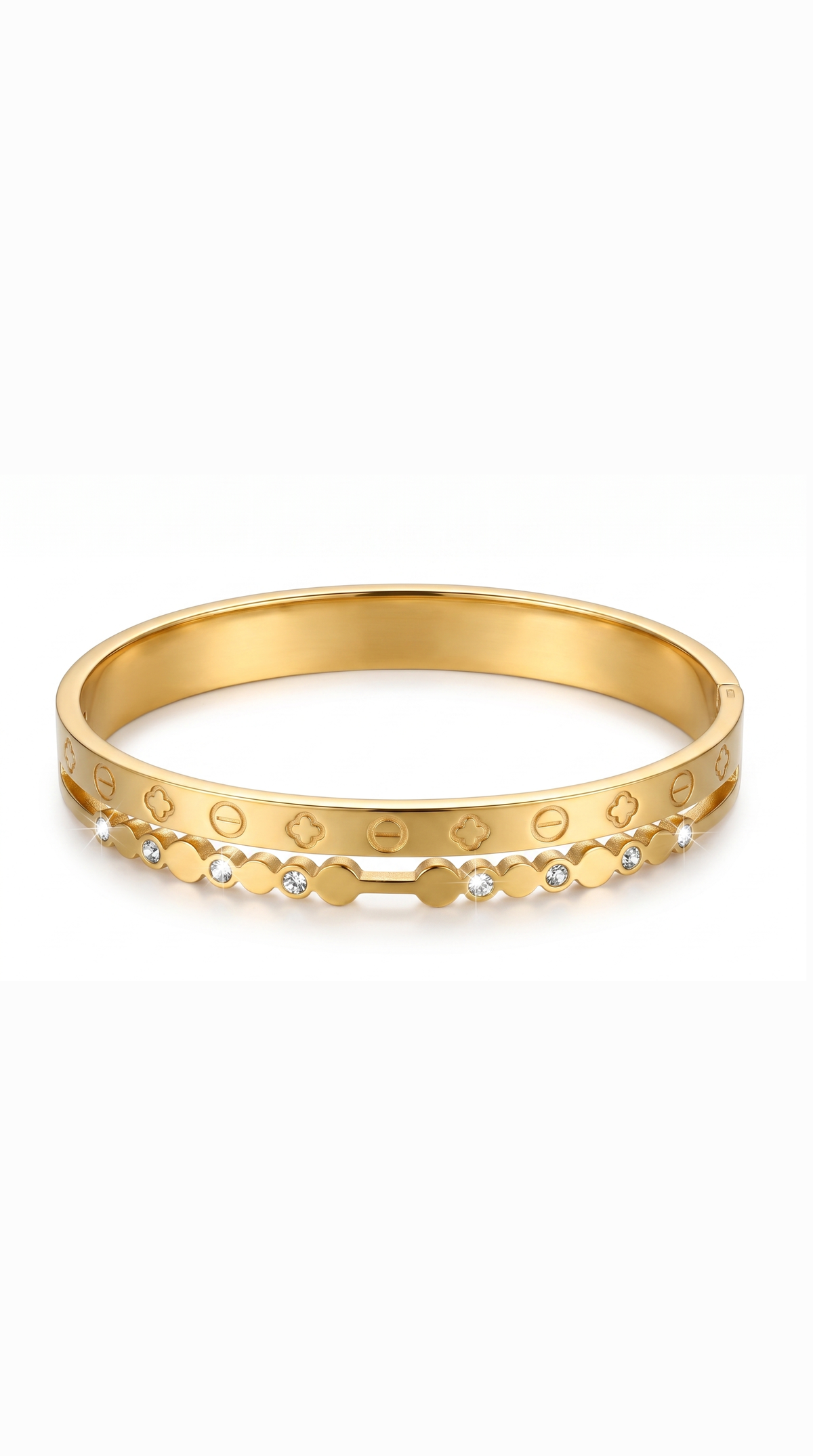 Celeste Crystal Cuff