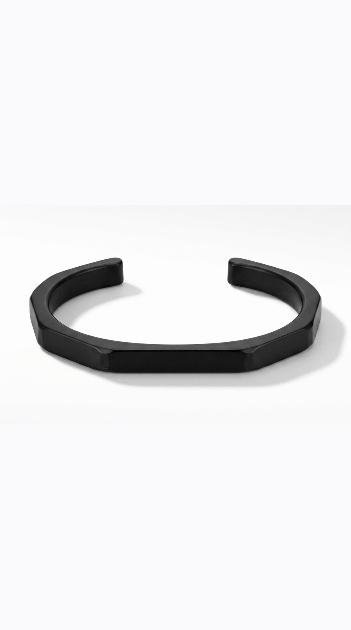 Obsidian Bar Cuff