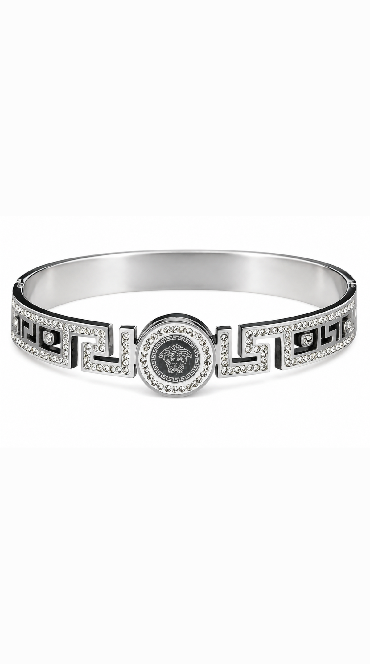 Imperial Medallion Cuff Silver