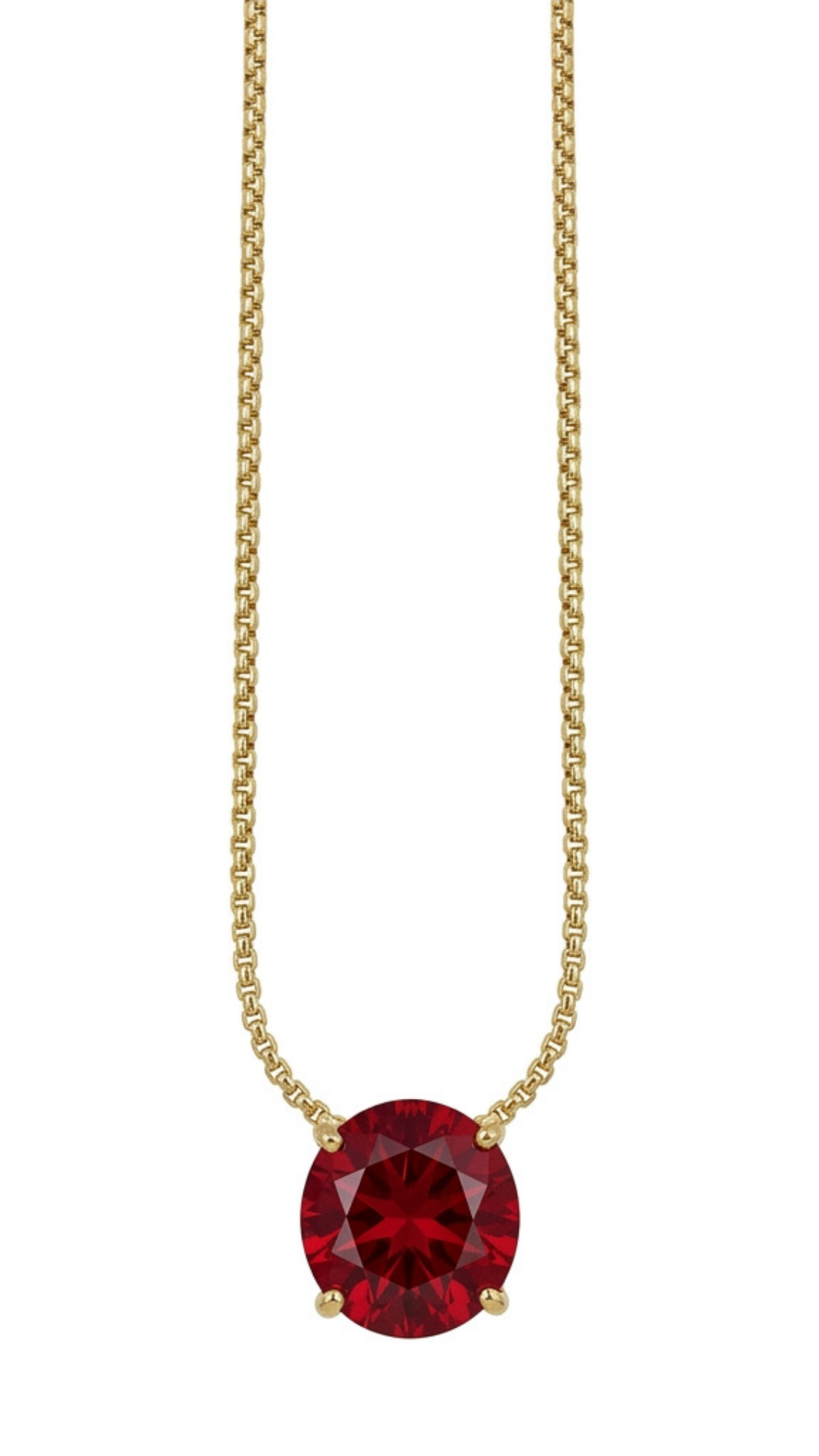 Dainty Stone Pendant