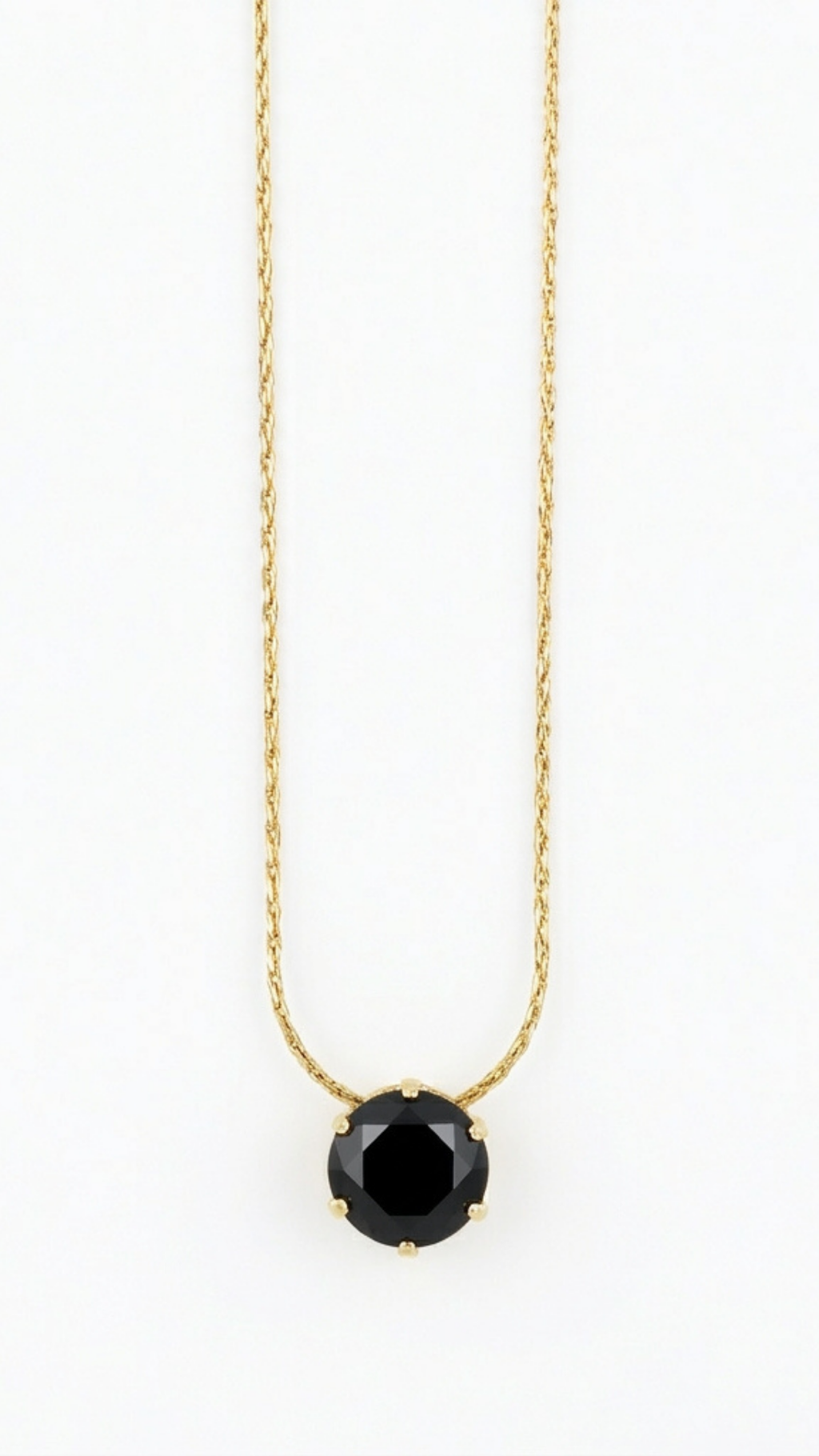 Dainty Stone Pendant
