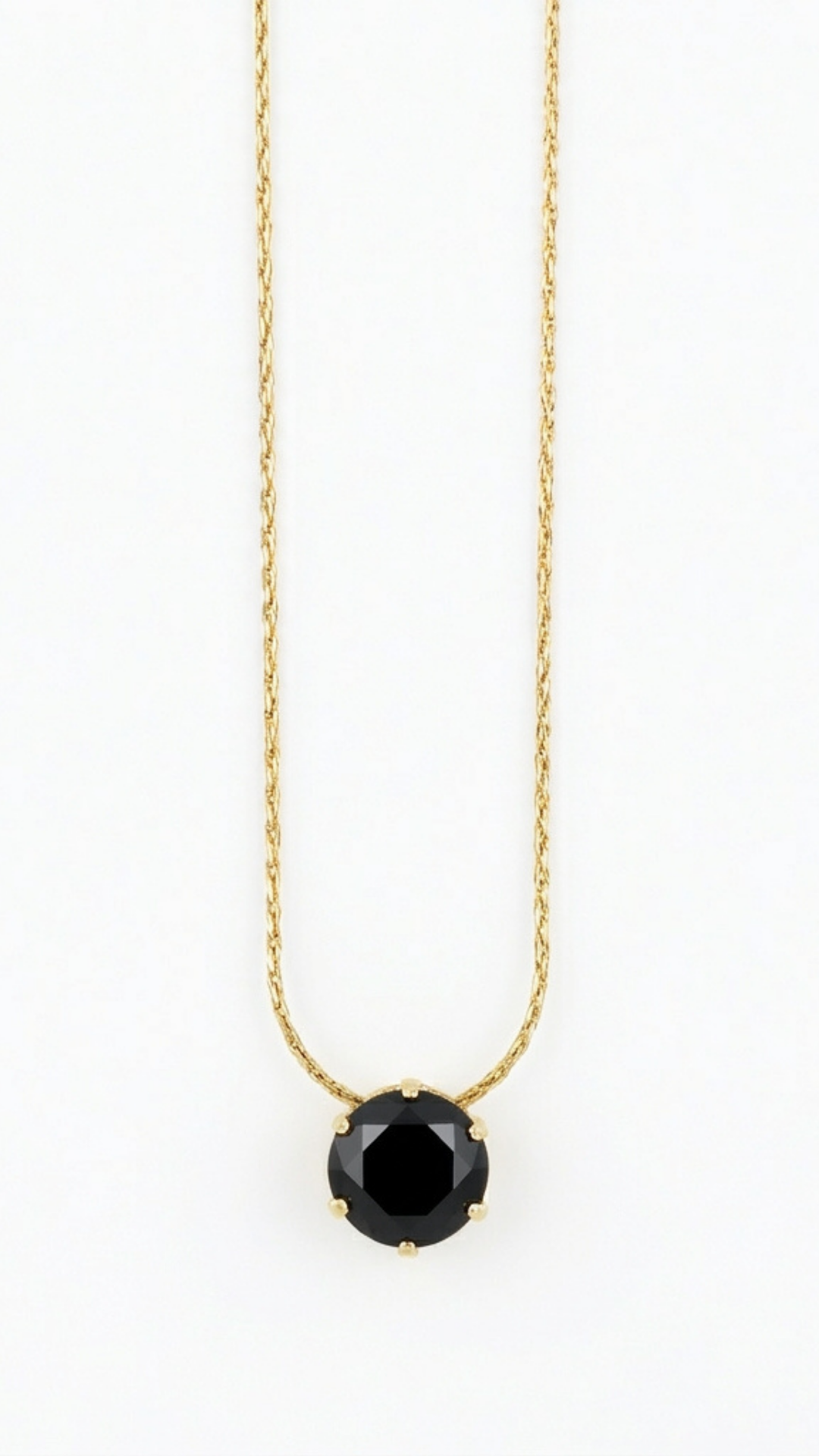 Dainty Stone Pendant