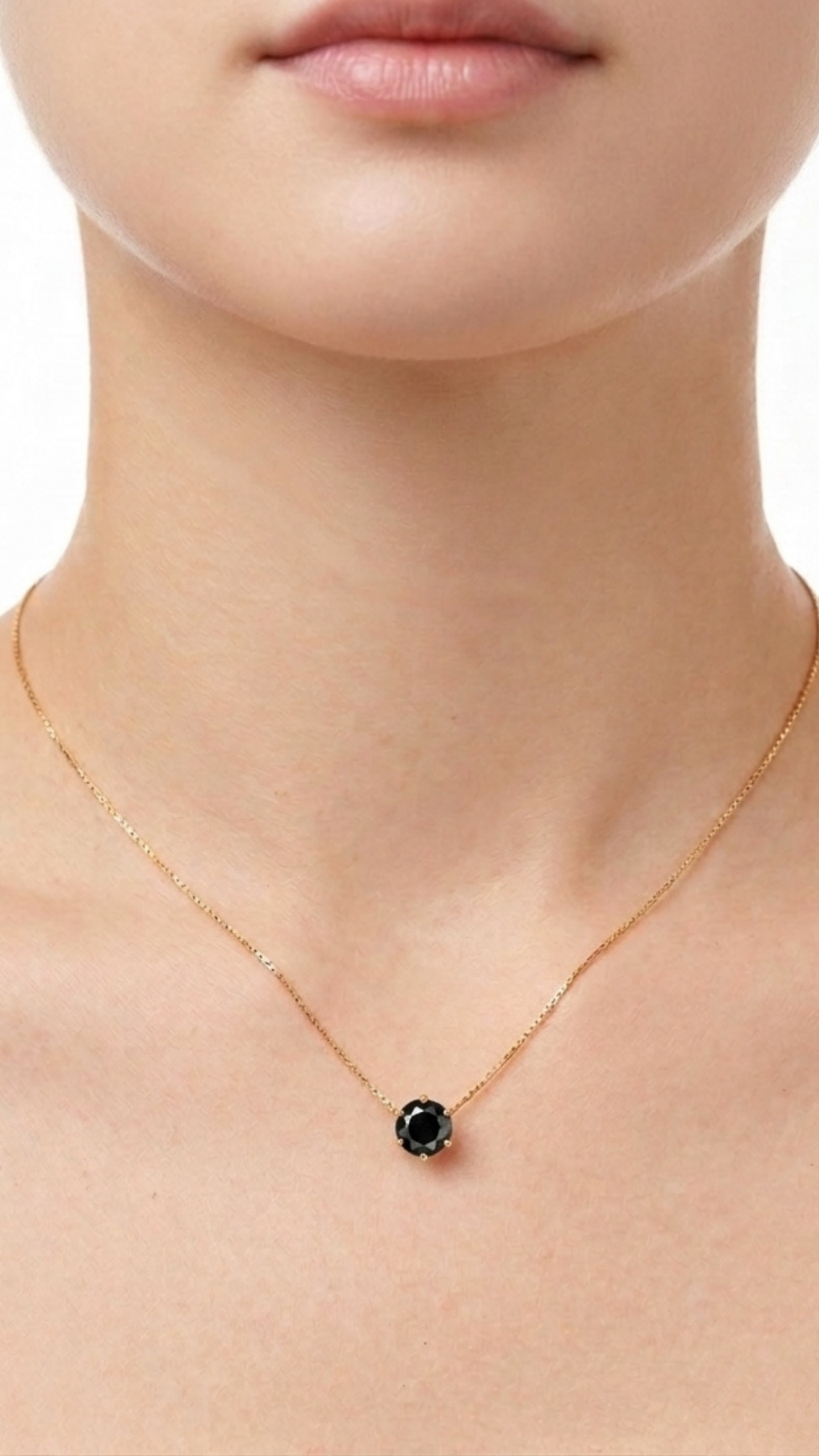 Dainty Stone Pendant