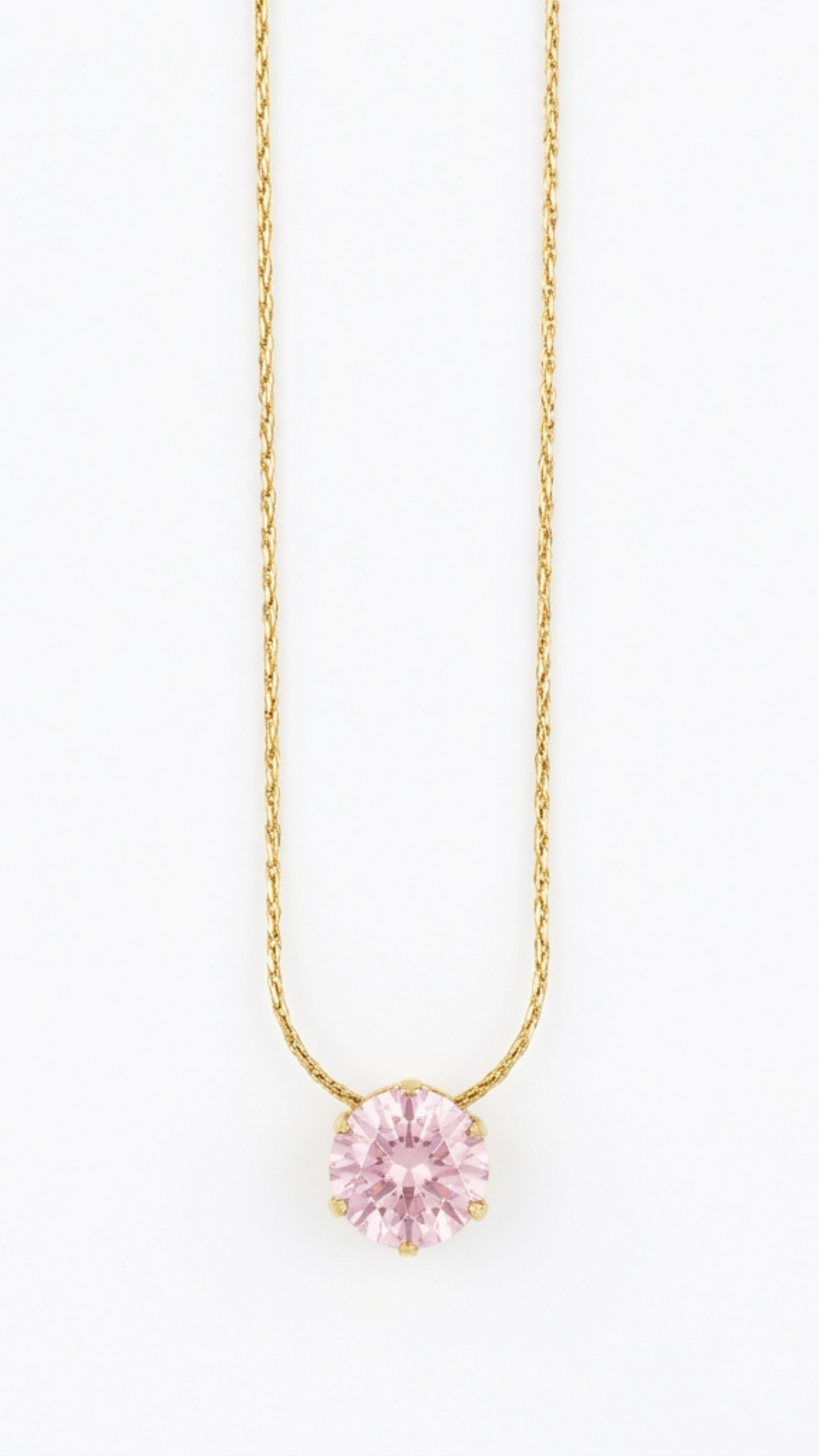 Dainty Stone Pendant