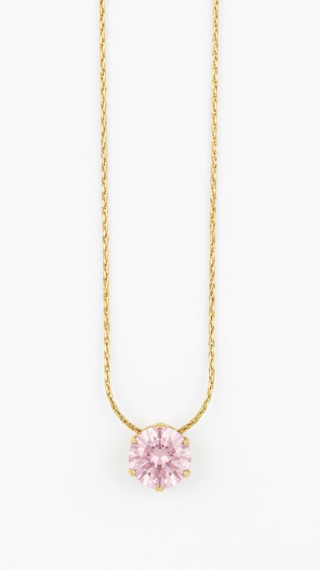 Dainty Stone Pendant
