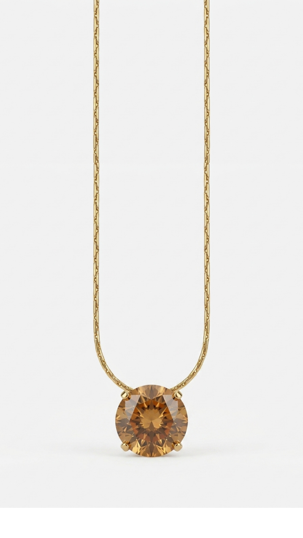 Dainty Stone Pendant