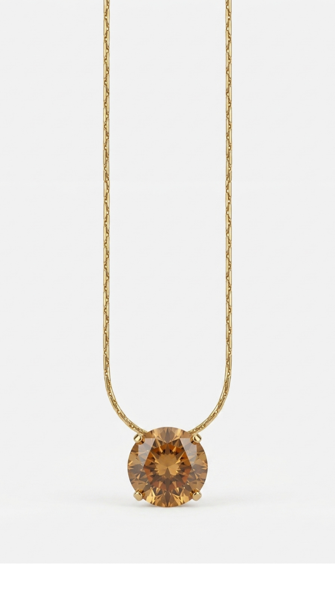 Dainty Stone Pendant