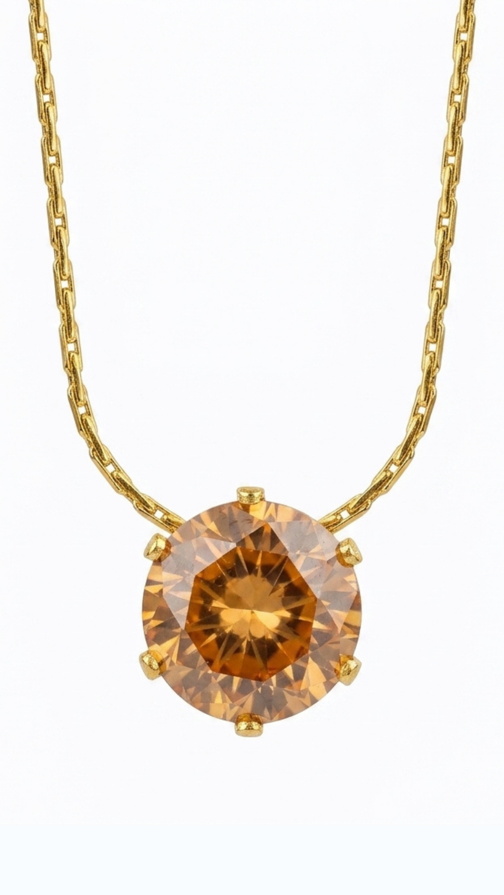 Dainty Stone Pendant