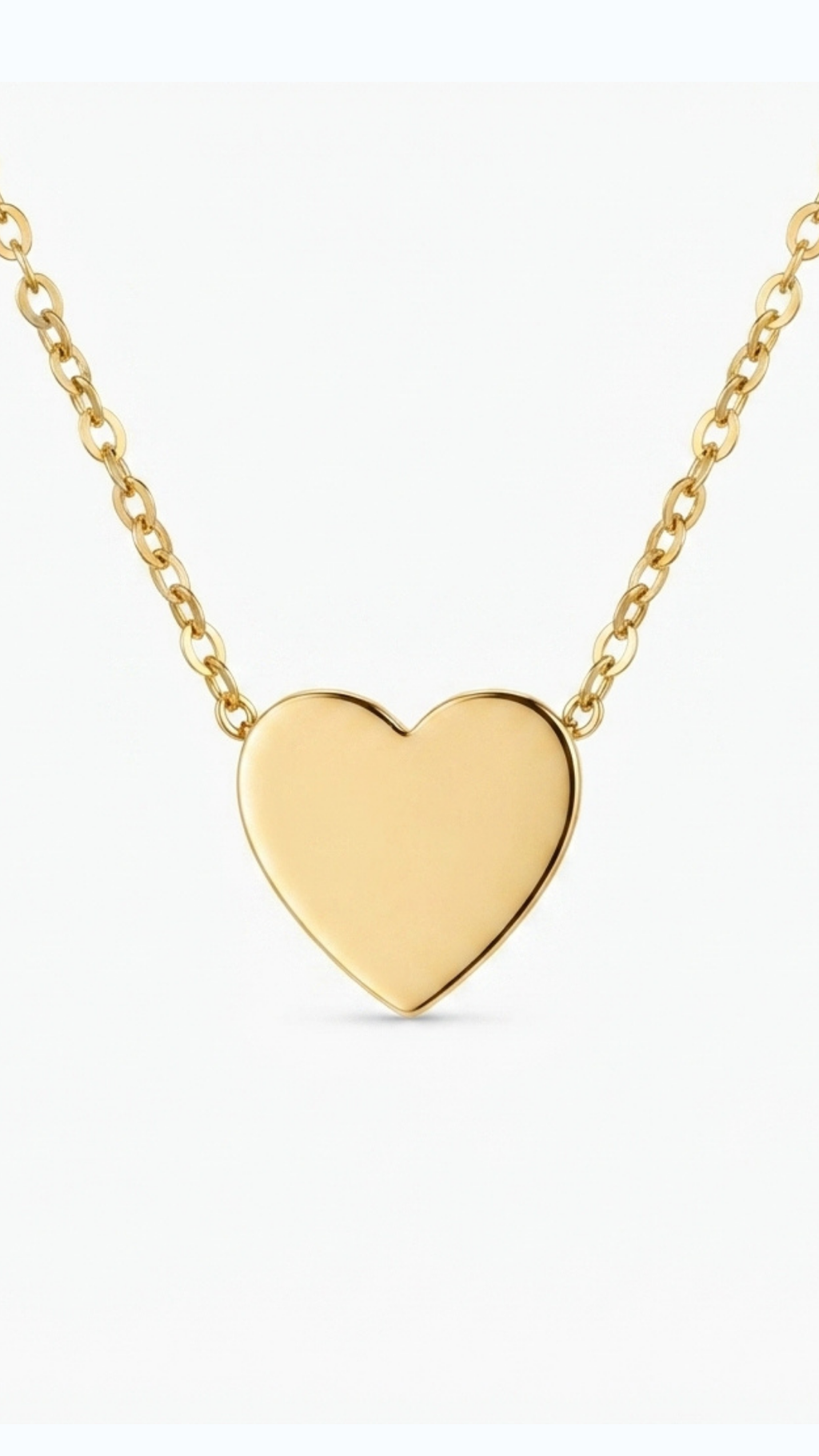 Minimalist Heart Pendant