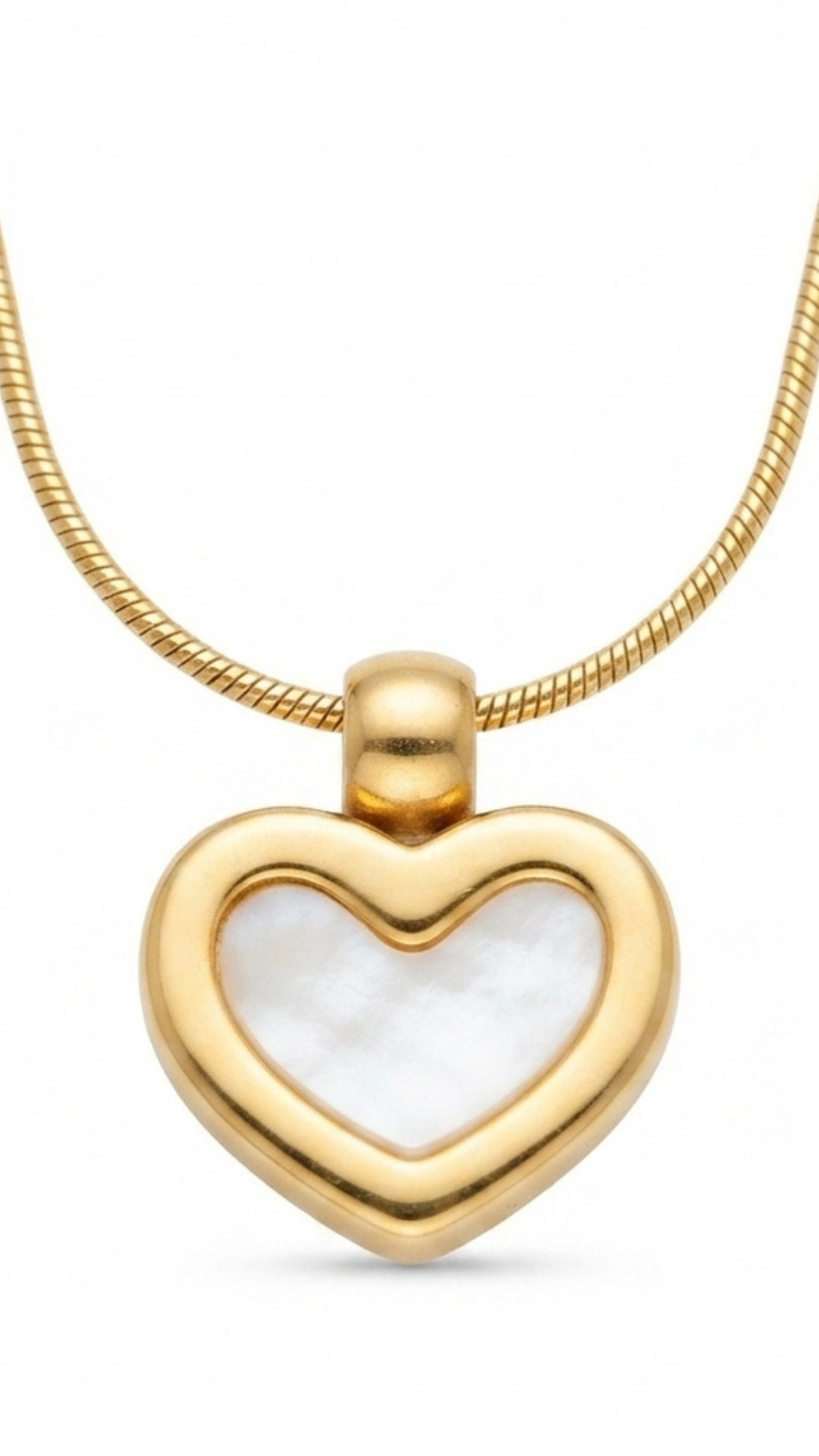 Iridescent Heart Pendant