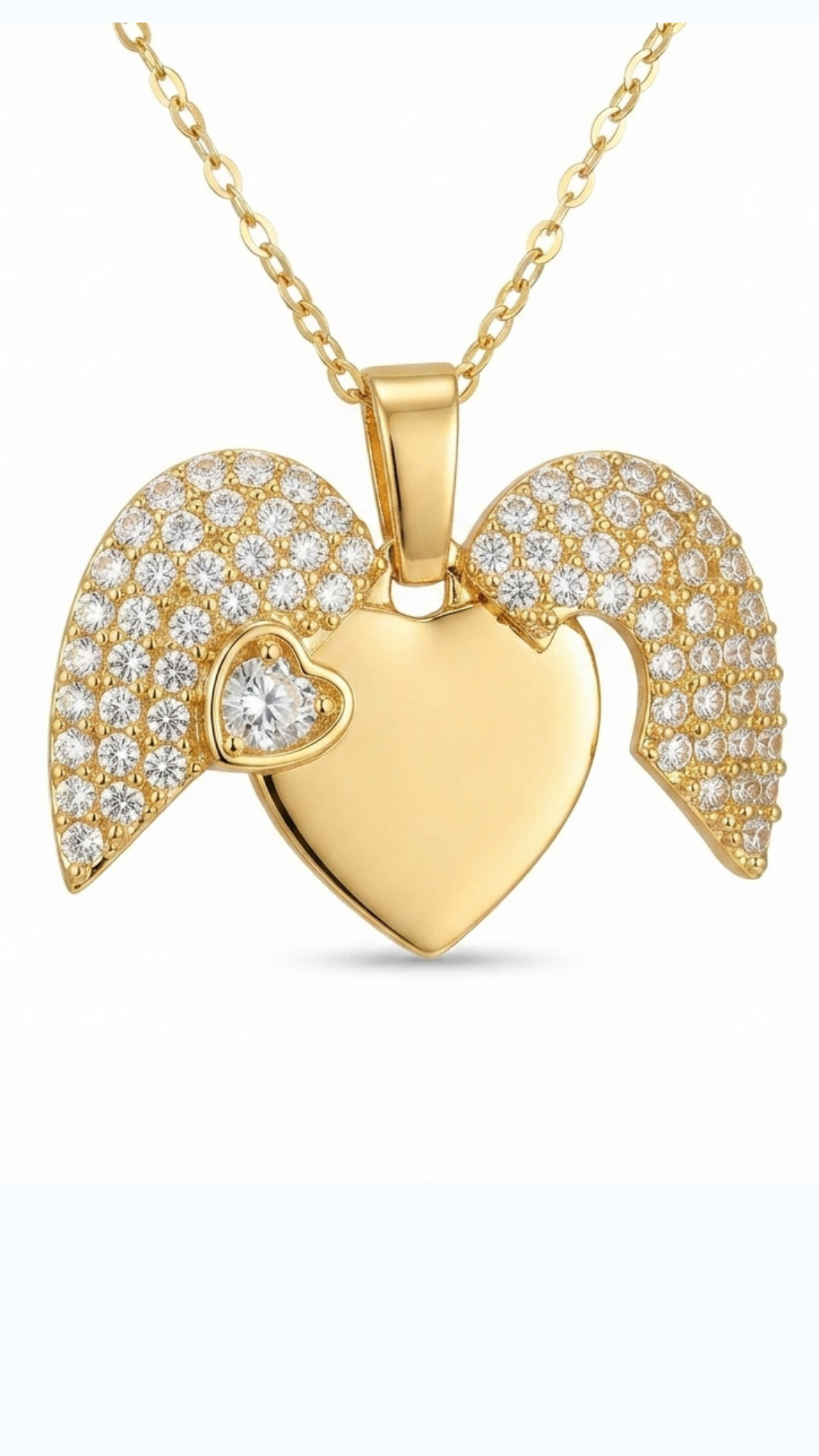 Crystal Heart Pendant