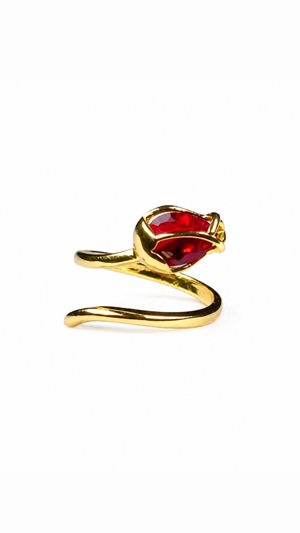 Scarlet Bloom Ring