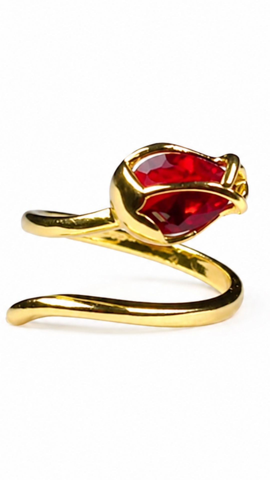 Scarlet Bloom Ring