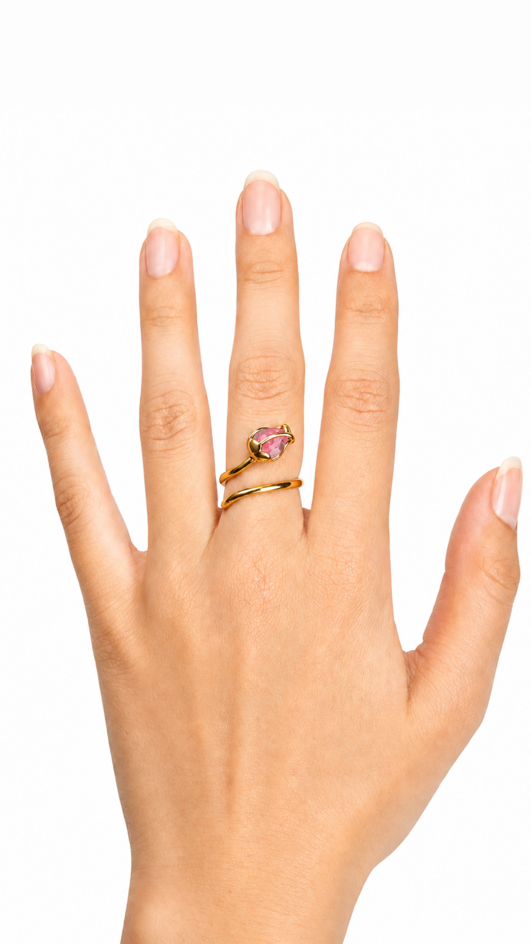 Scarlet Bloom Ring