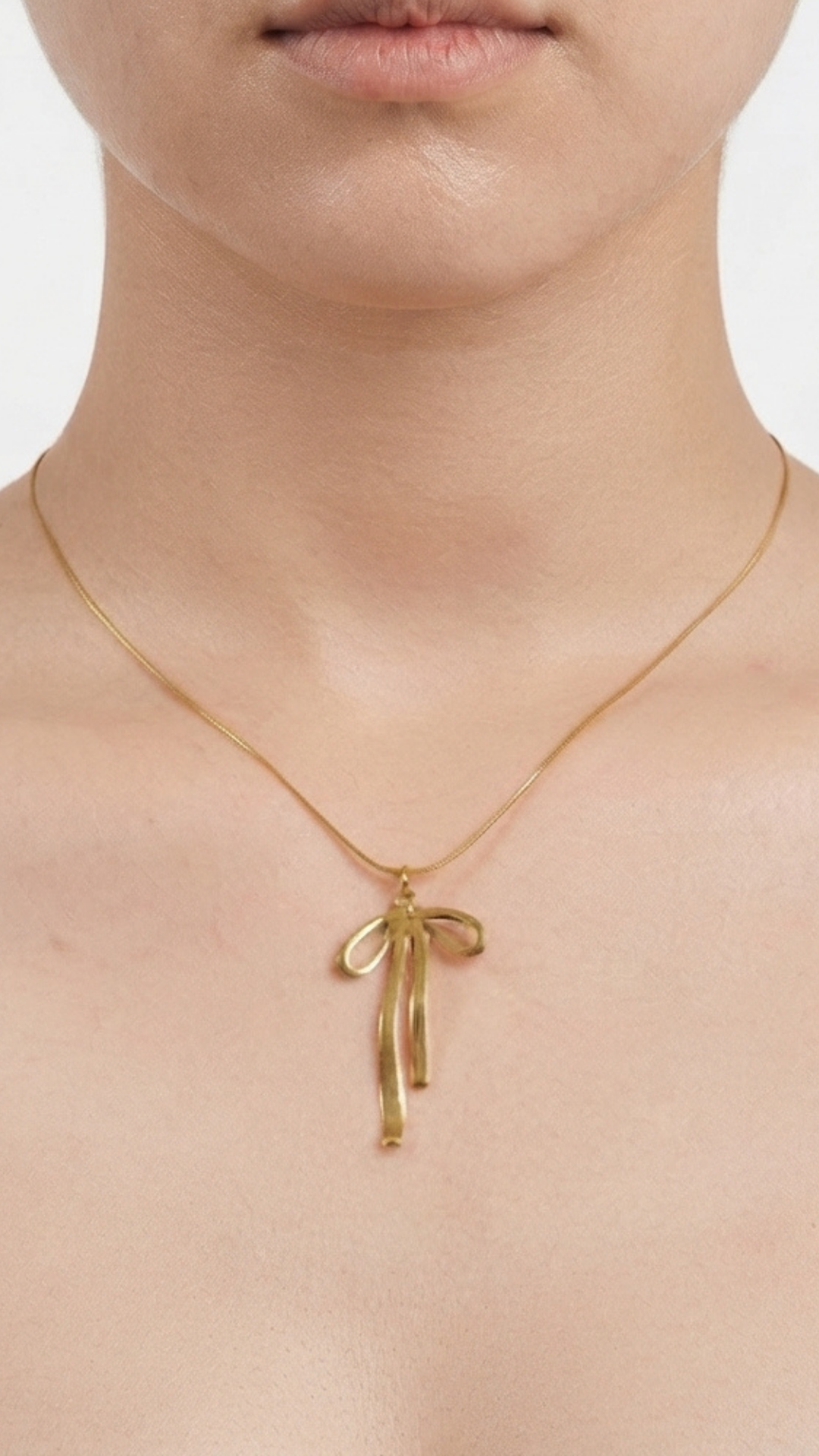 Ribbon Bow Pendant