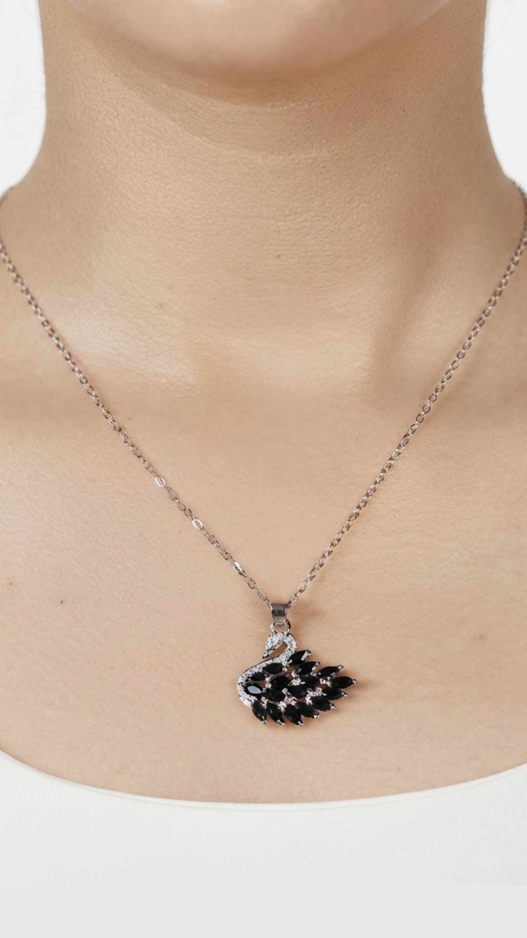 Celestial Swan Pendant
