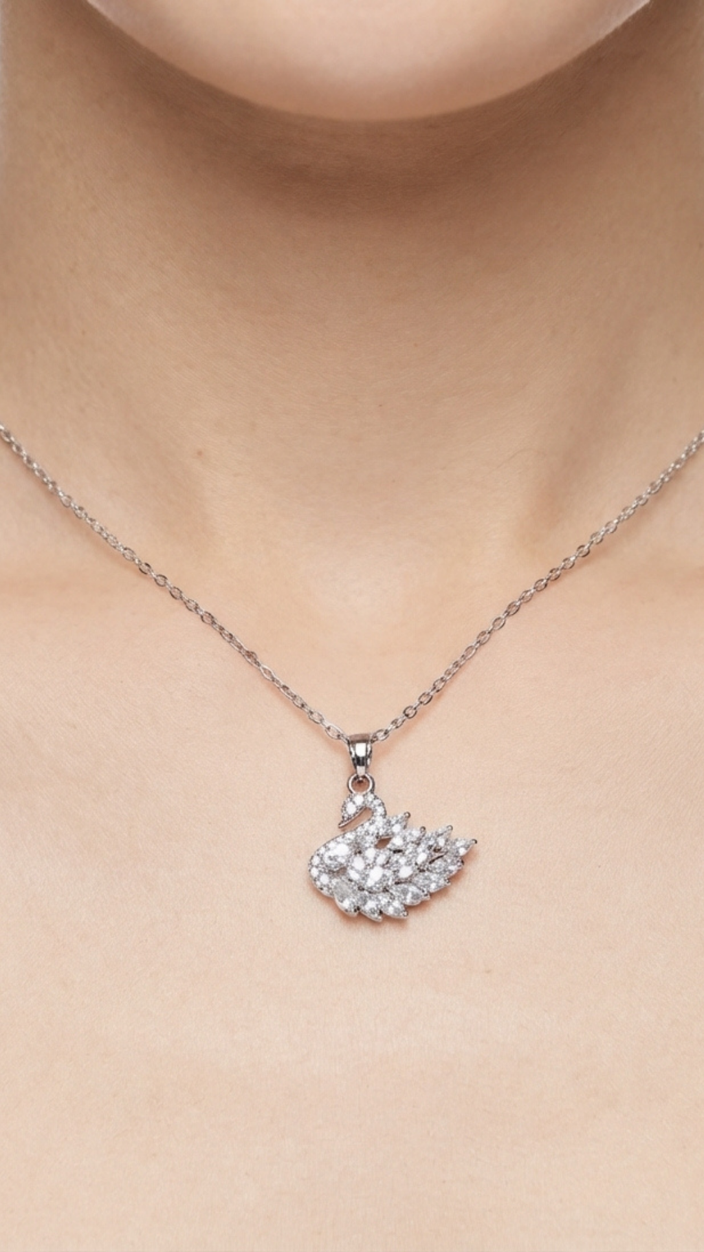 Celestial Swan Pendant