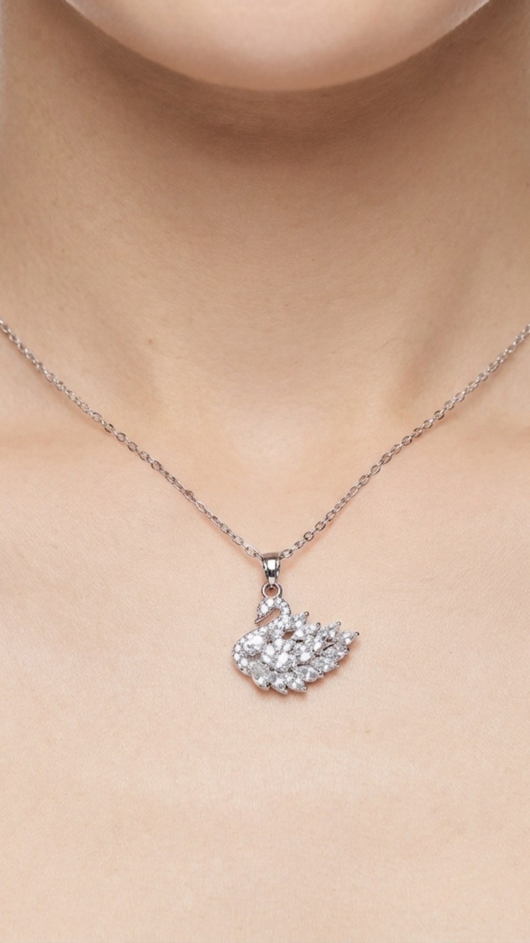 Celestial Swan Pendant
