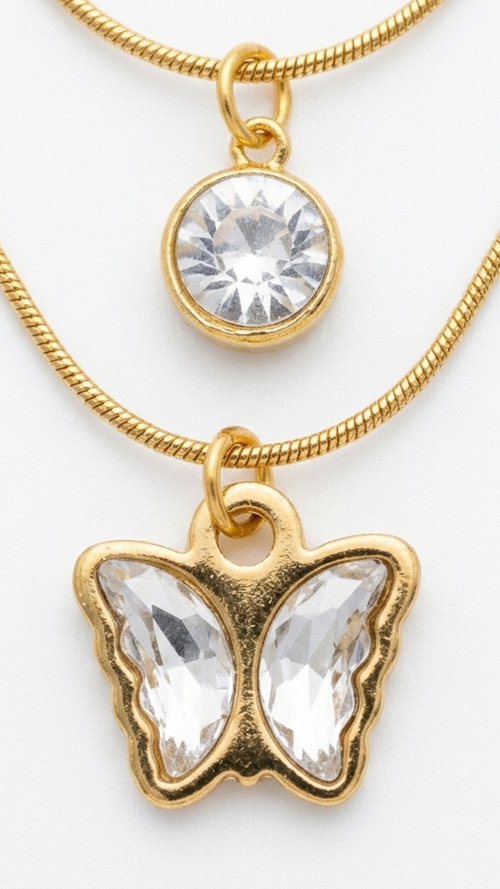 Butterfly Charm Pendant