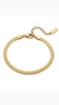 Golden Snake Chain Bracelet
