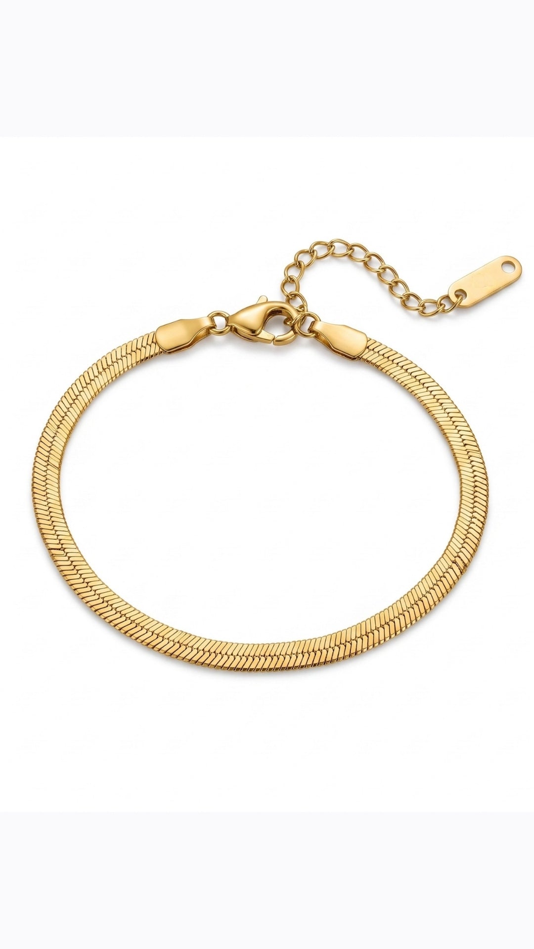 Golden Snake Chain Bracelet