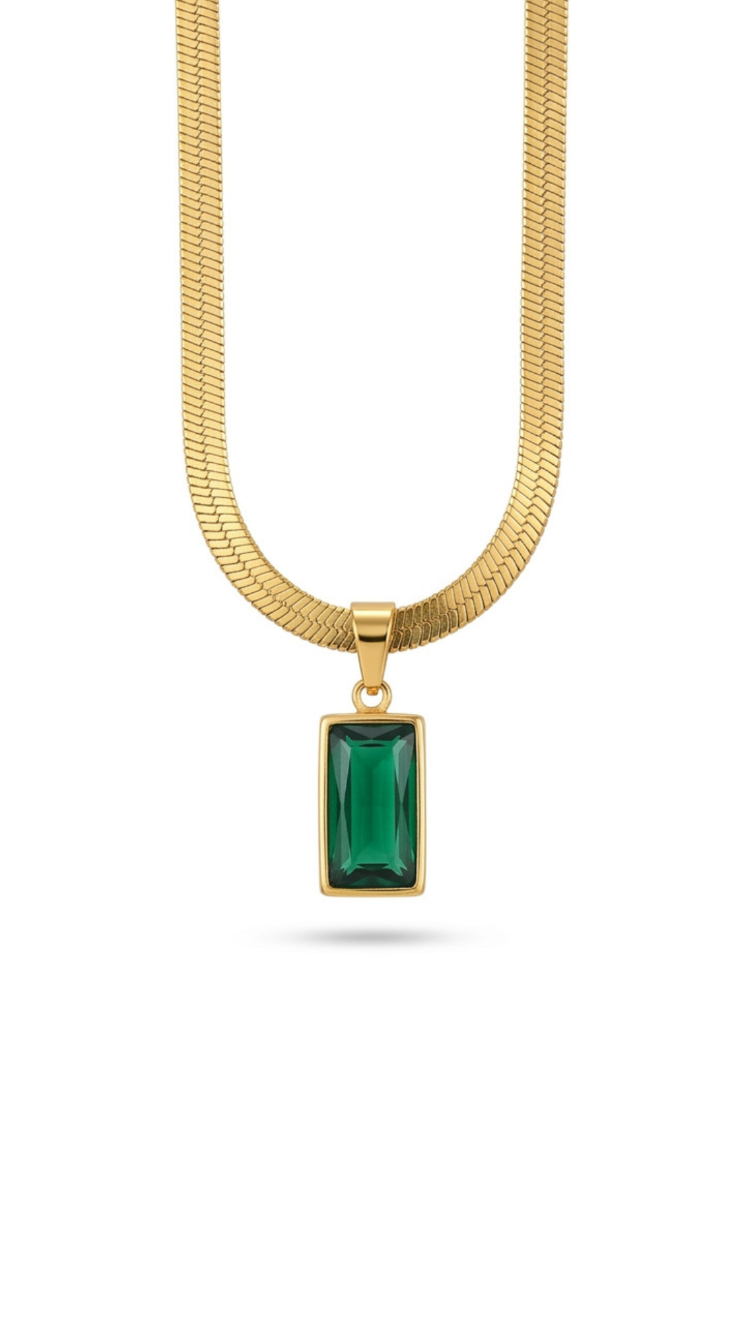 Emerald Edge Pendant
