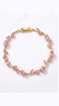 Pink Tulip Bracelet
