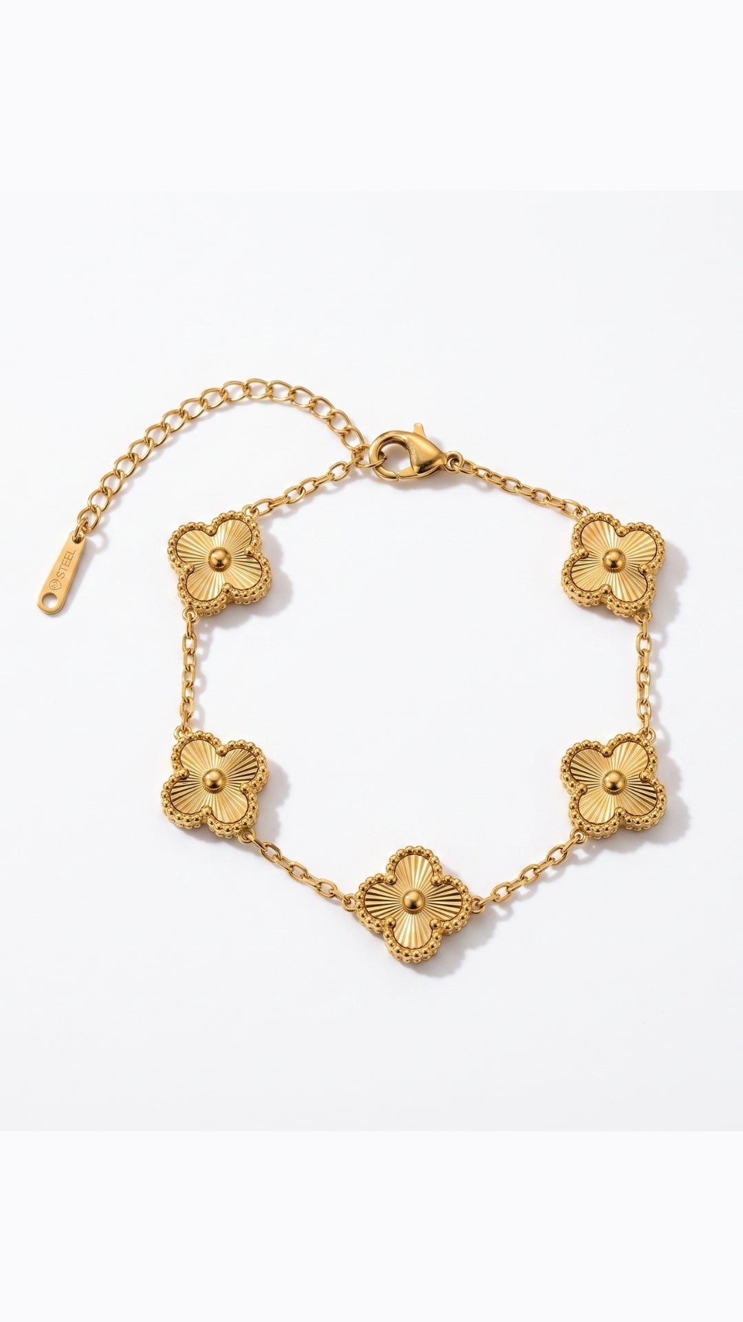 Golden Clover Bracelet