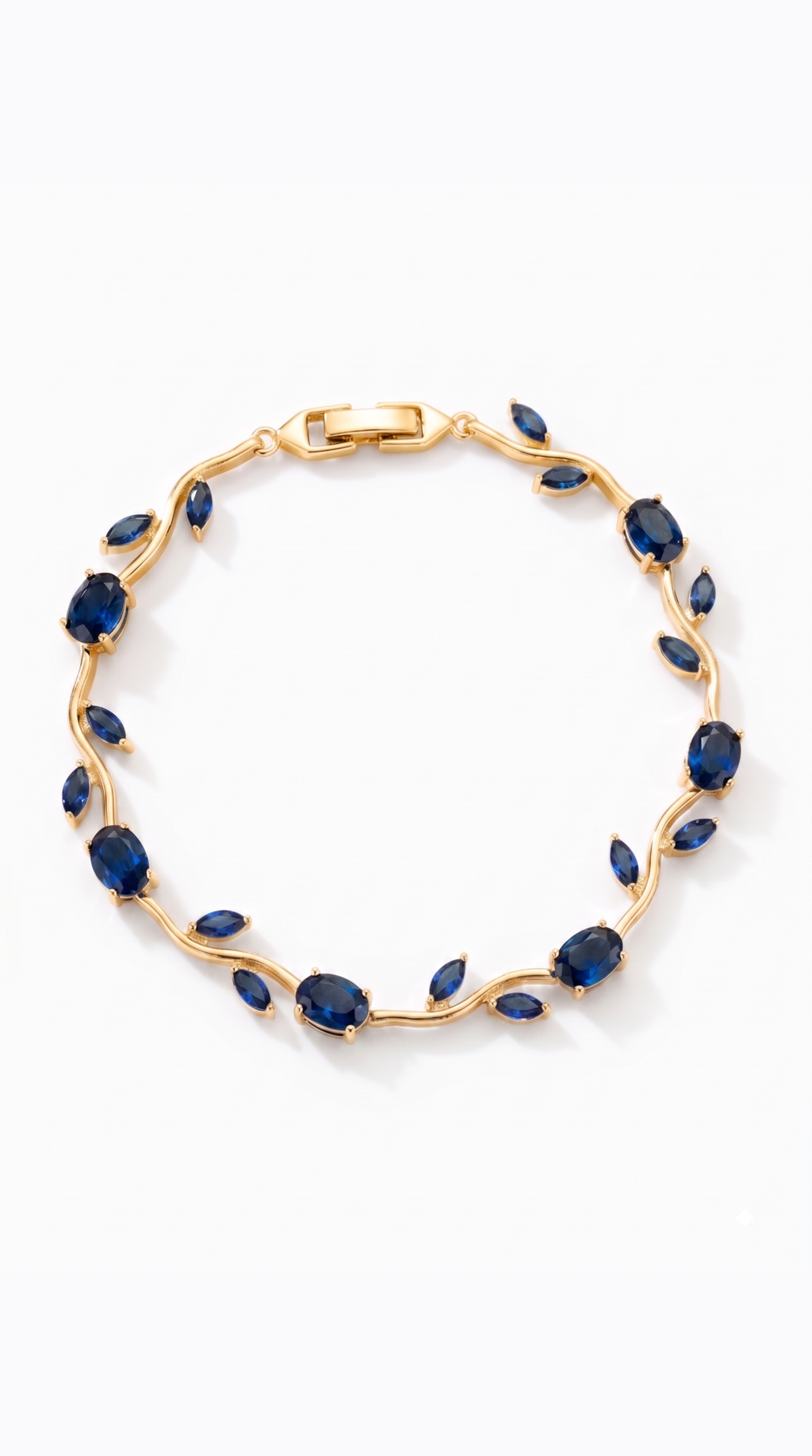 Blue Tulip Bracelet