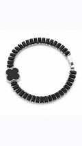 Onyx Clover Tennis Bracelet