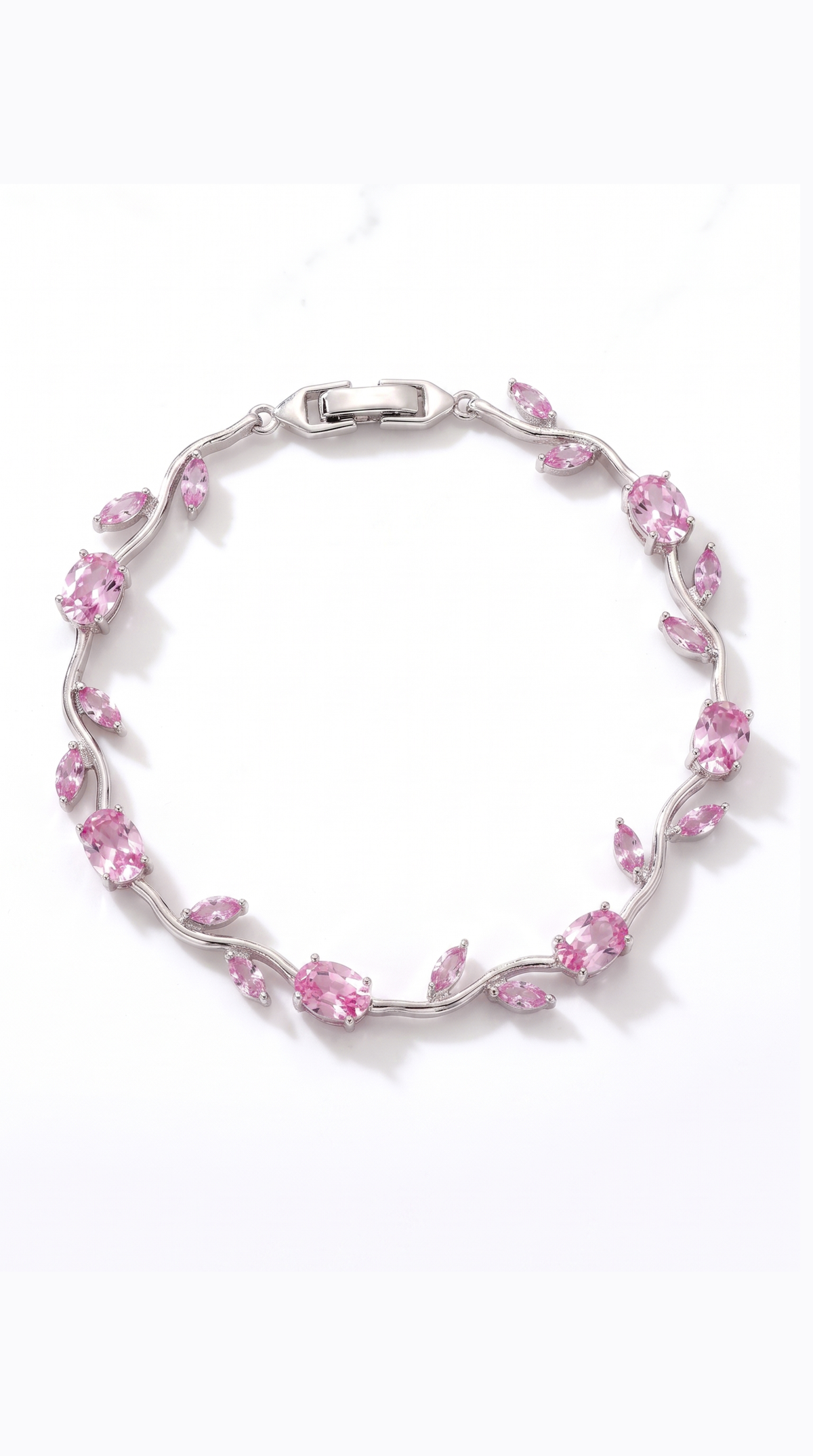 Pink Tulip Bracelet