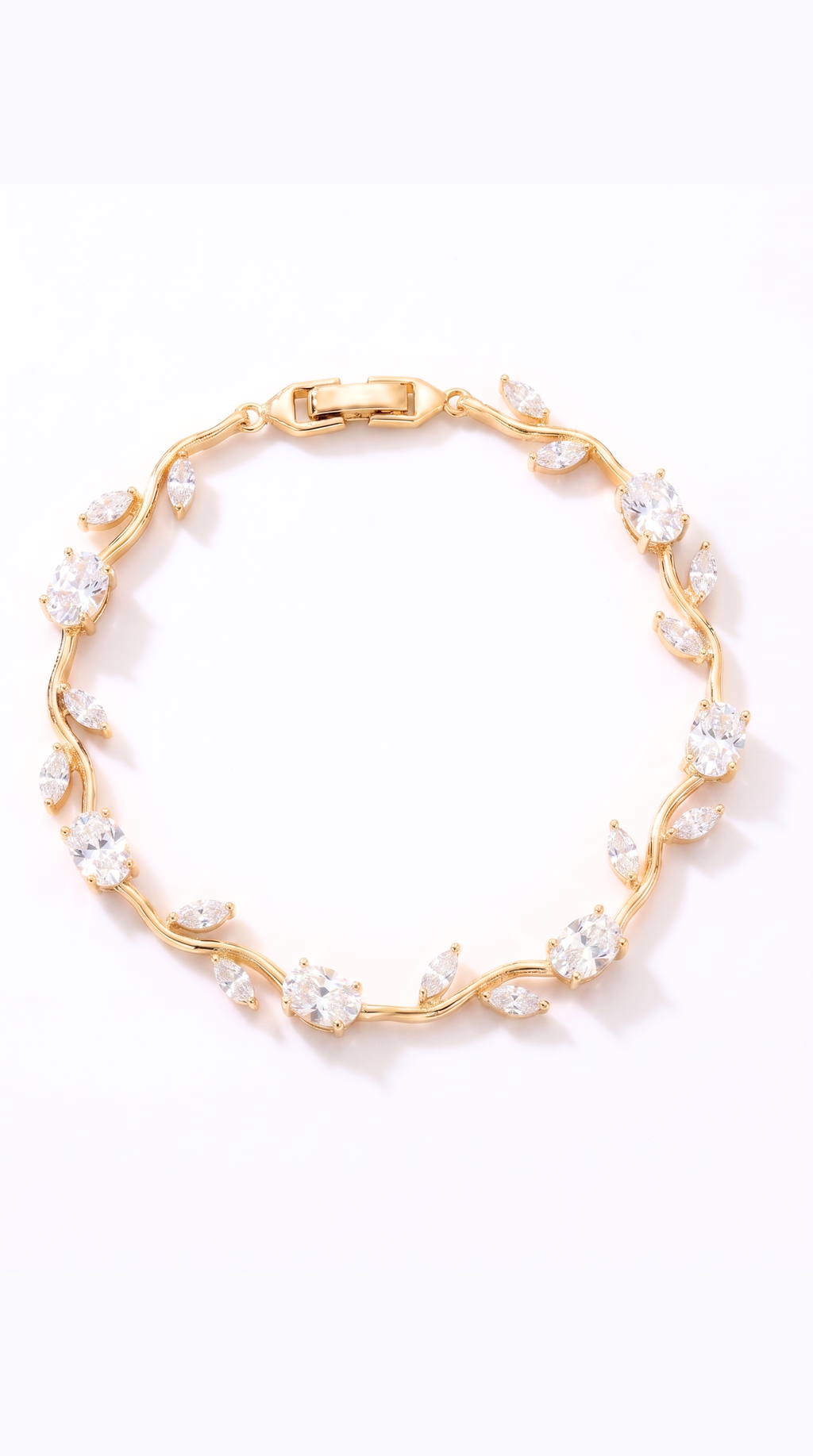 White Tulip Bracelet