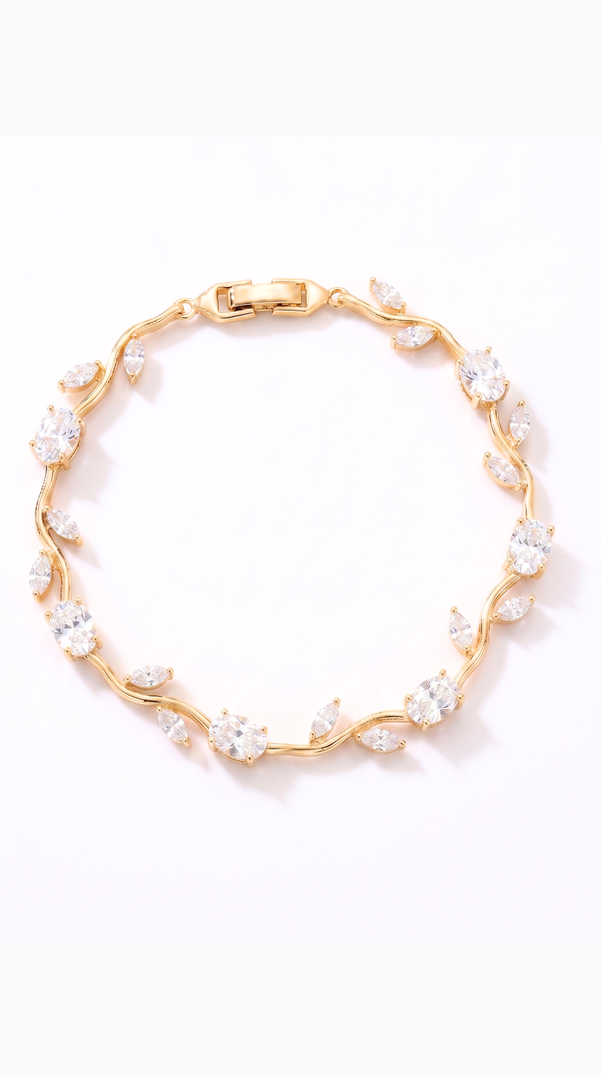 White Tulip Bracelet