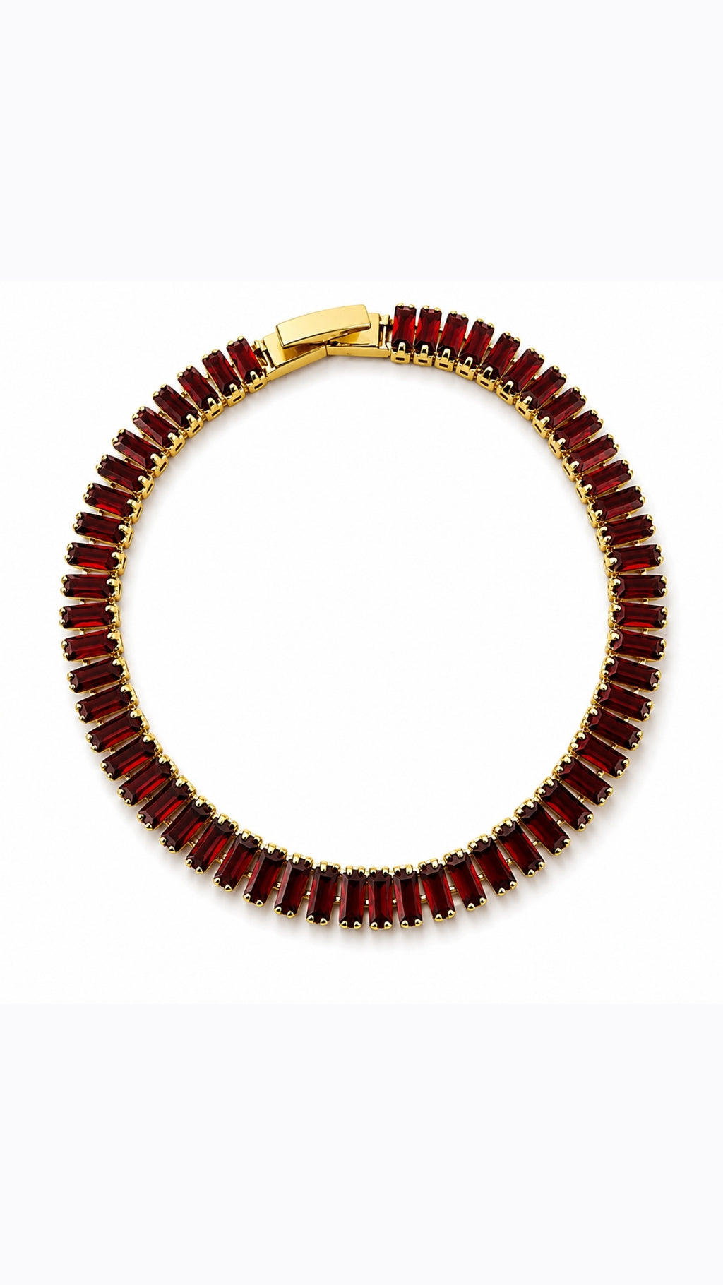 Golden Grace Tennis Bracelet