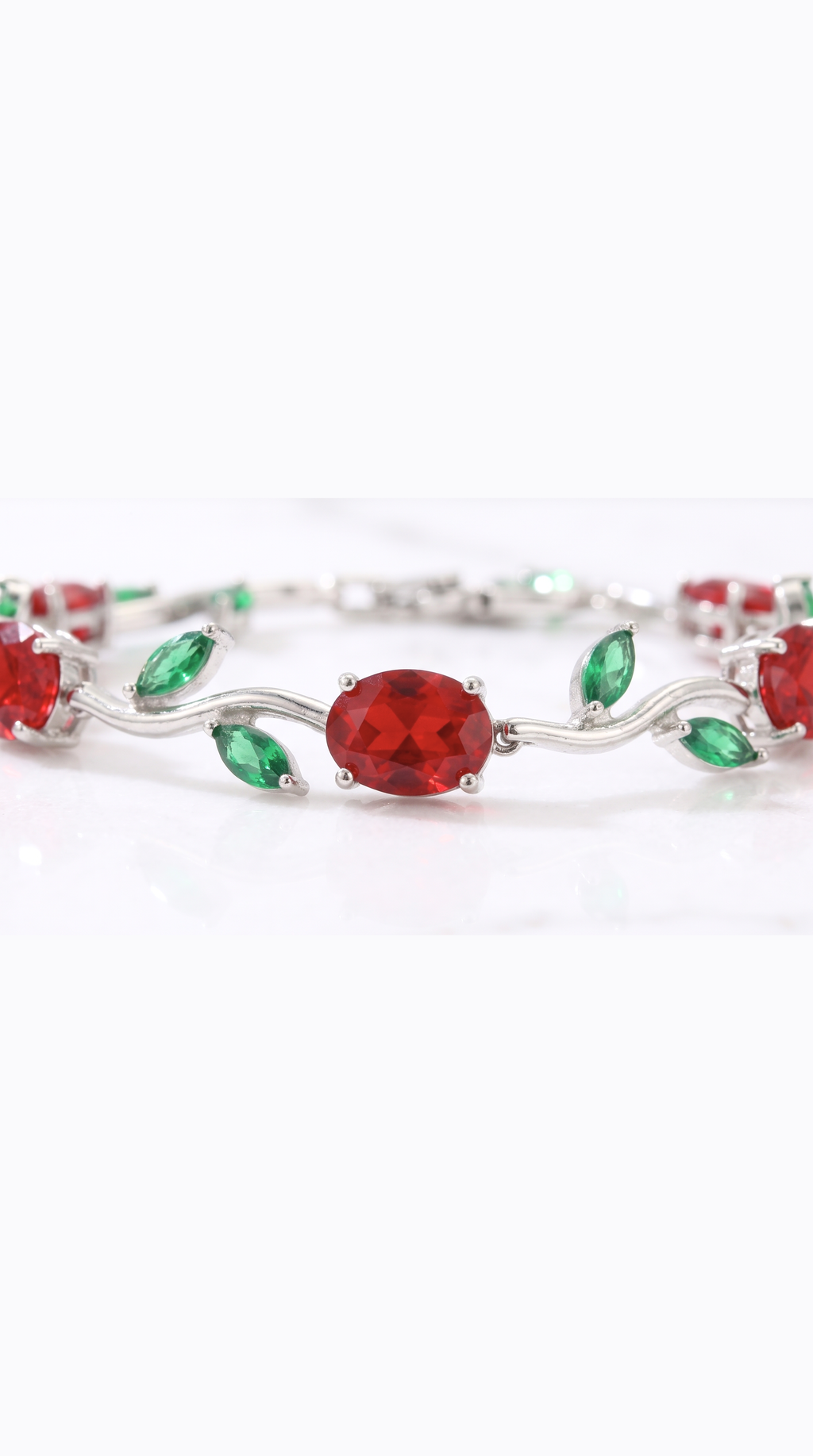 Red Tulip Bracelet