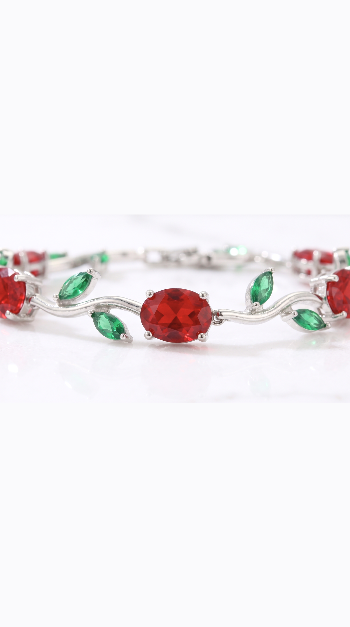 Red Tulip Bracelet