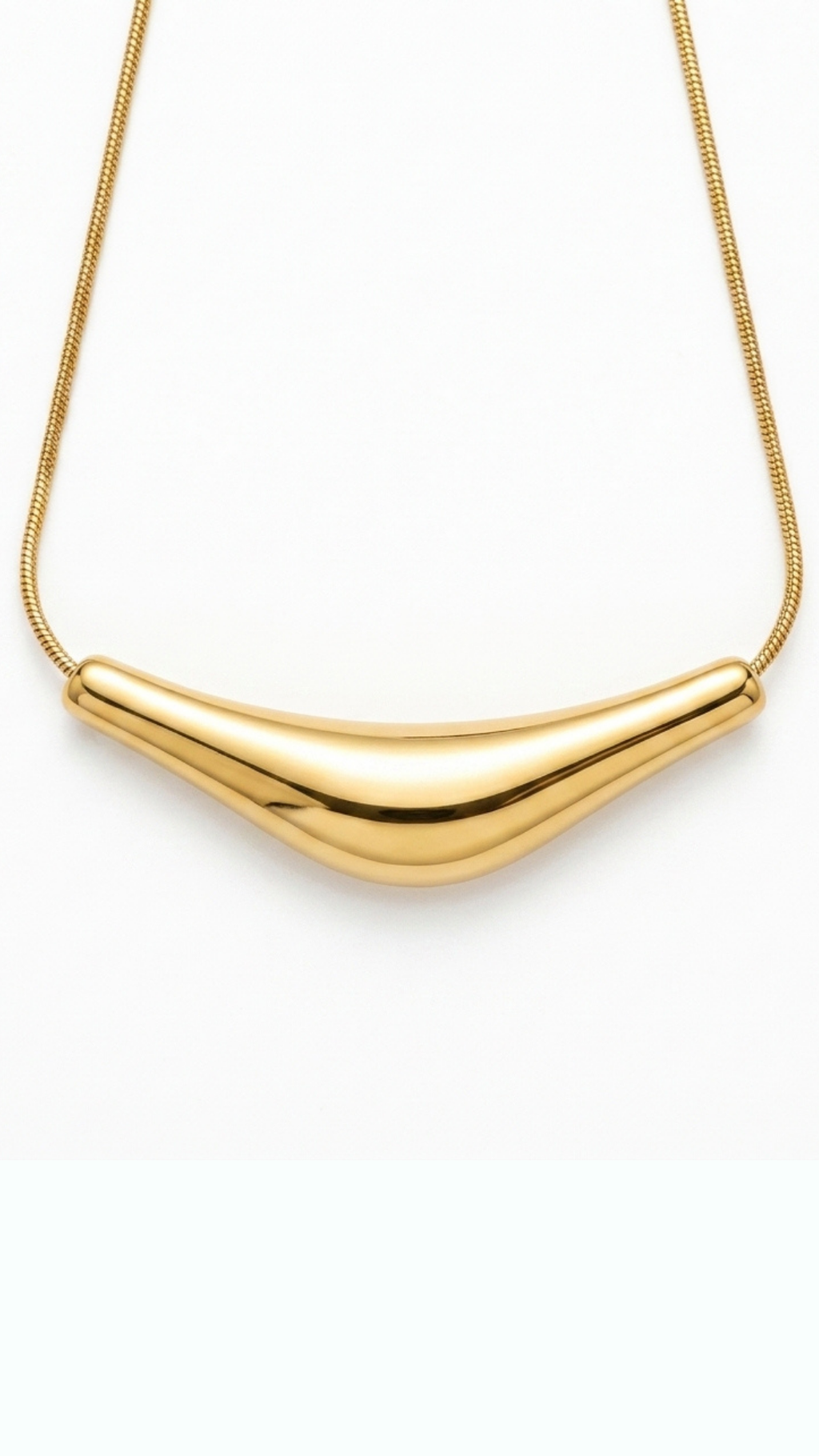 Sculpted Curve Pendant