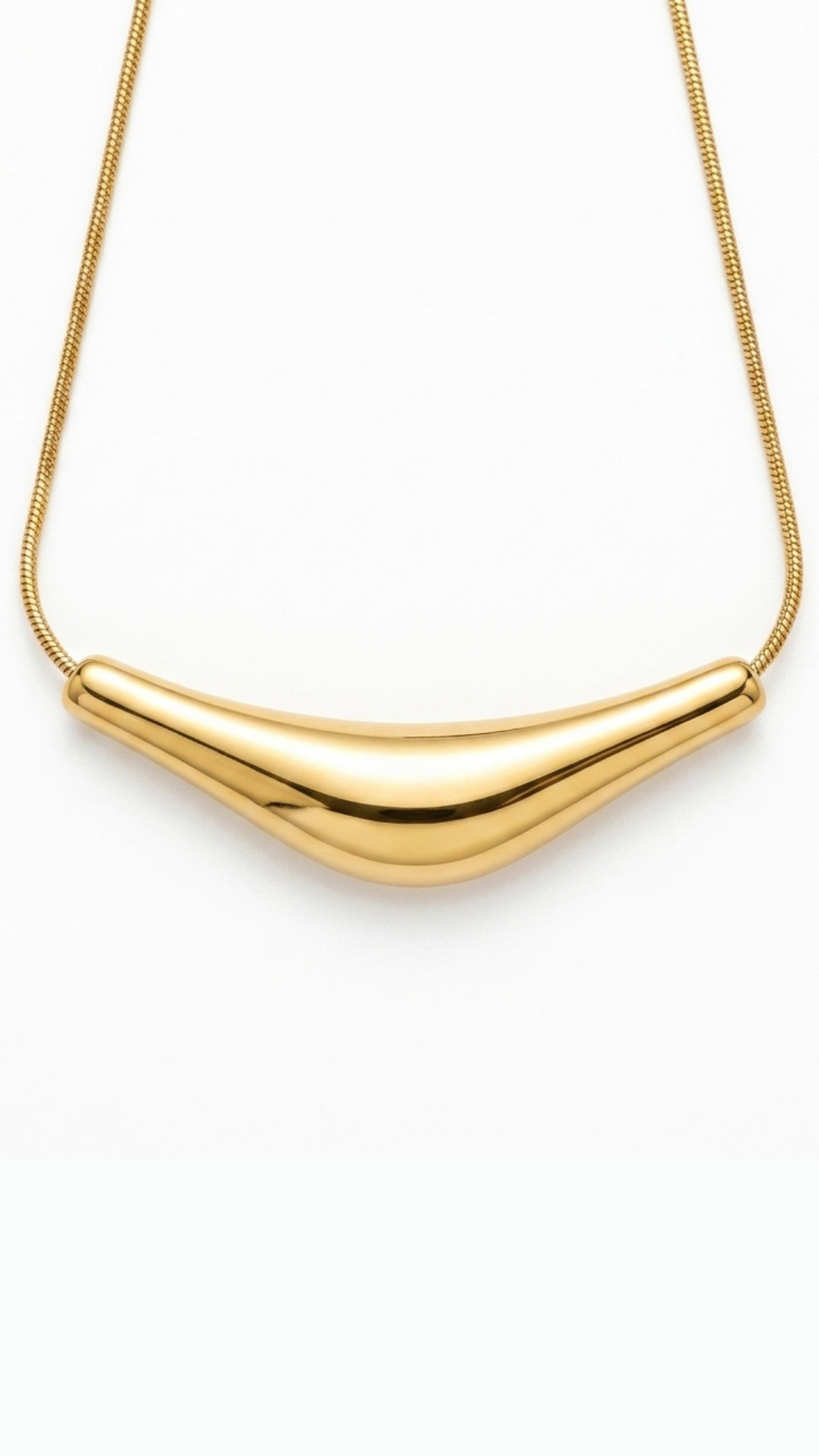 Sculpted Curve Pendant