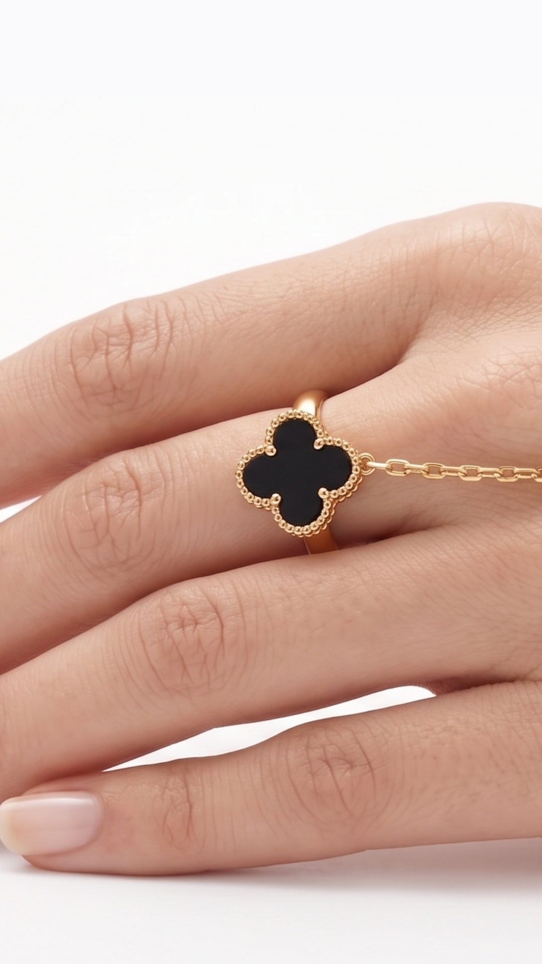 Black Clover Hand Chain