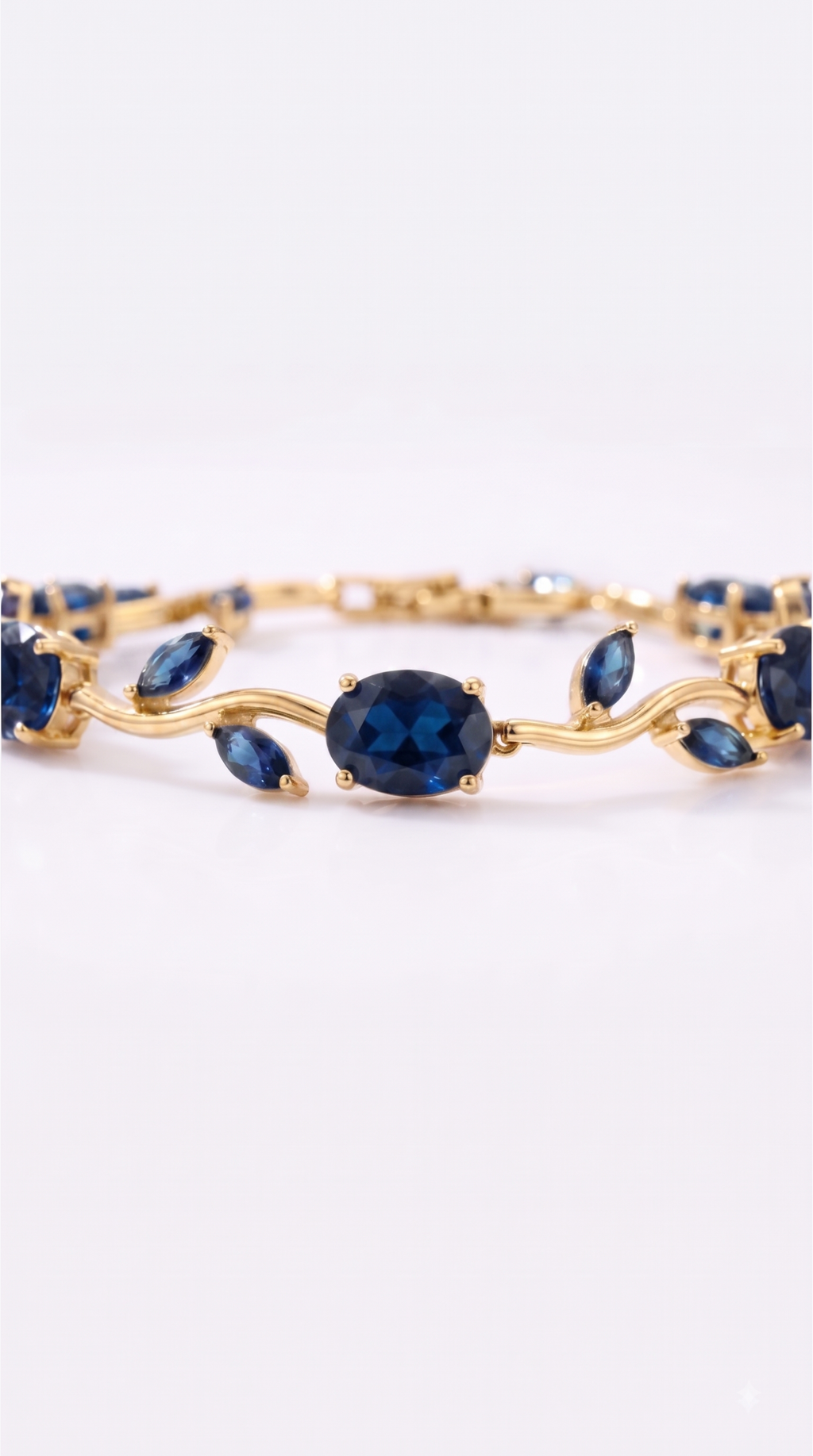 Blue Tulip Bracelet
