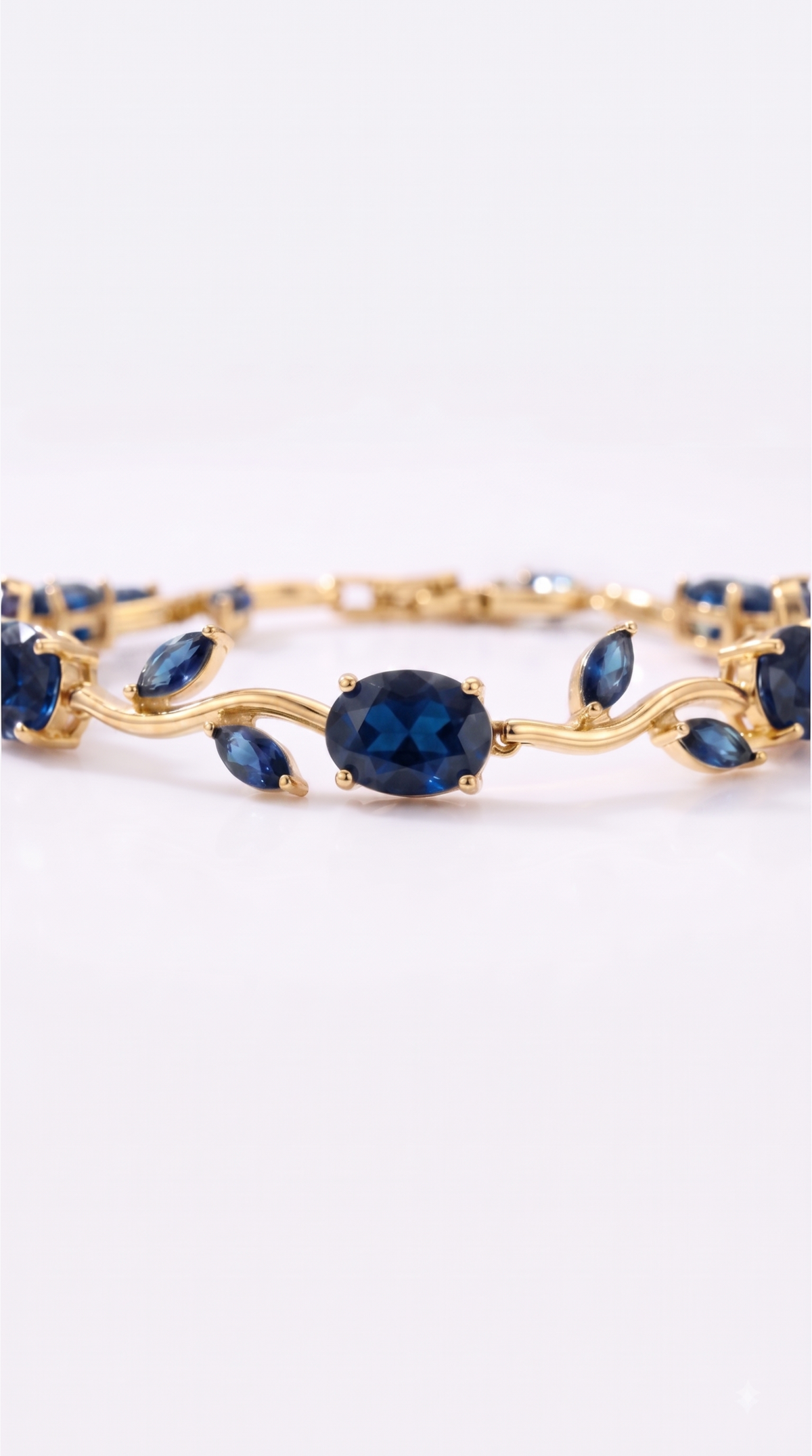 Blue Tulip Bracelet