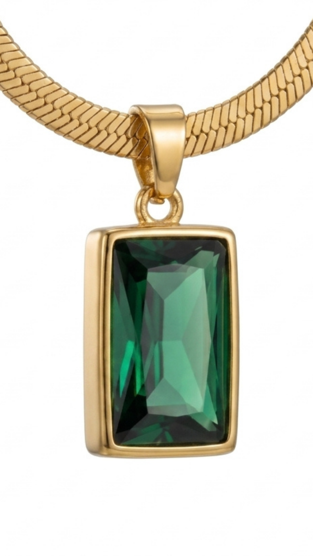 Emerald Edge Pendant