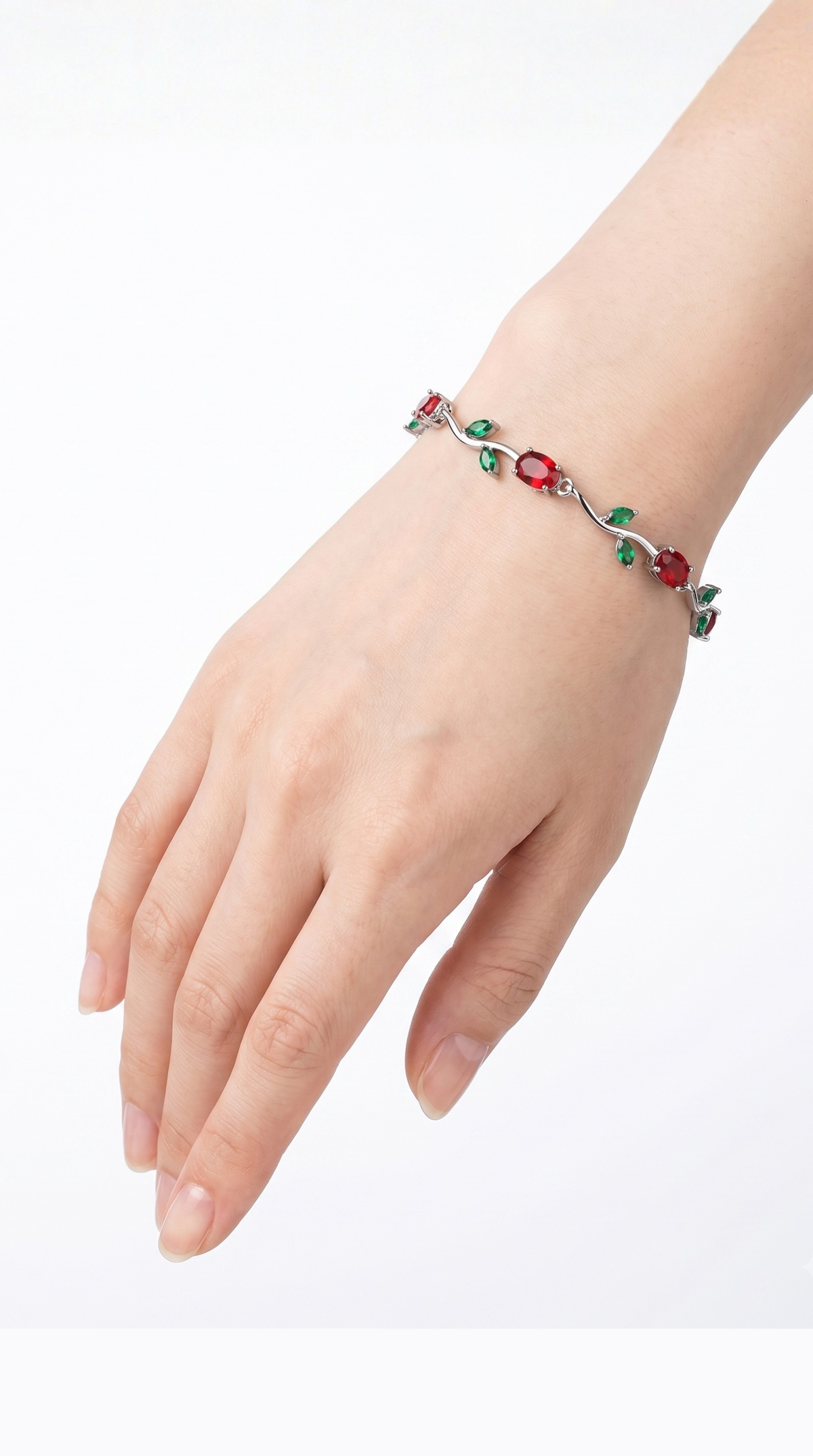 Red Tulip Bracelet