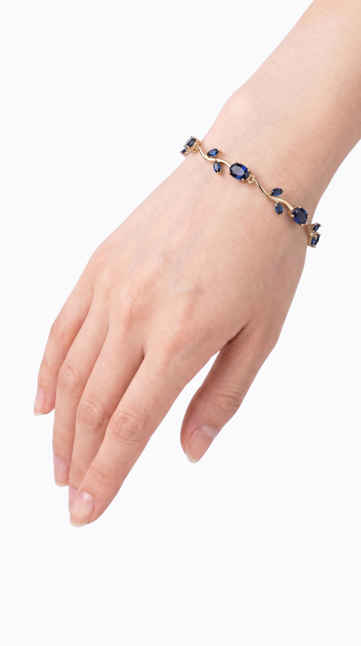 Blue Tulip Bracelet