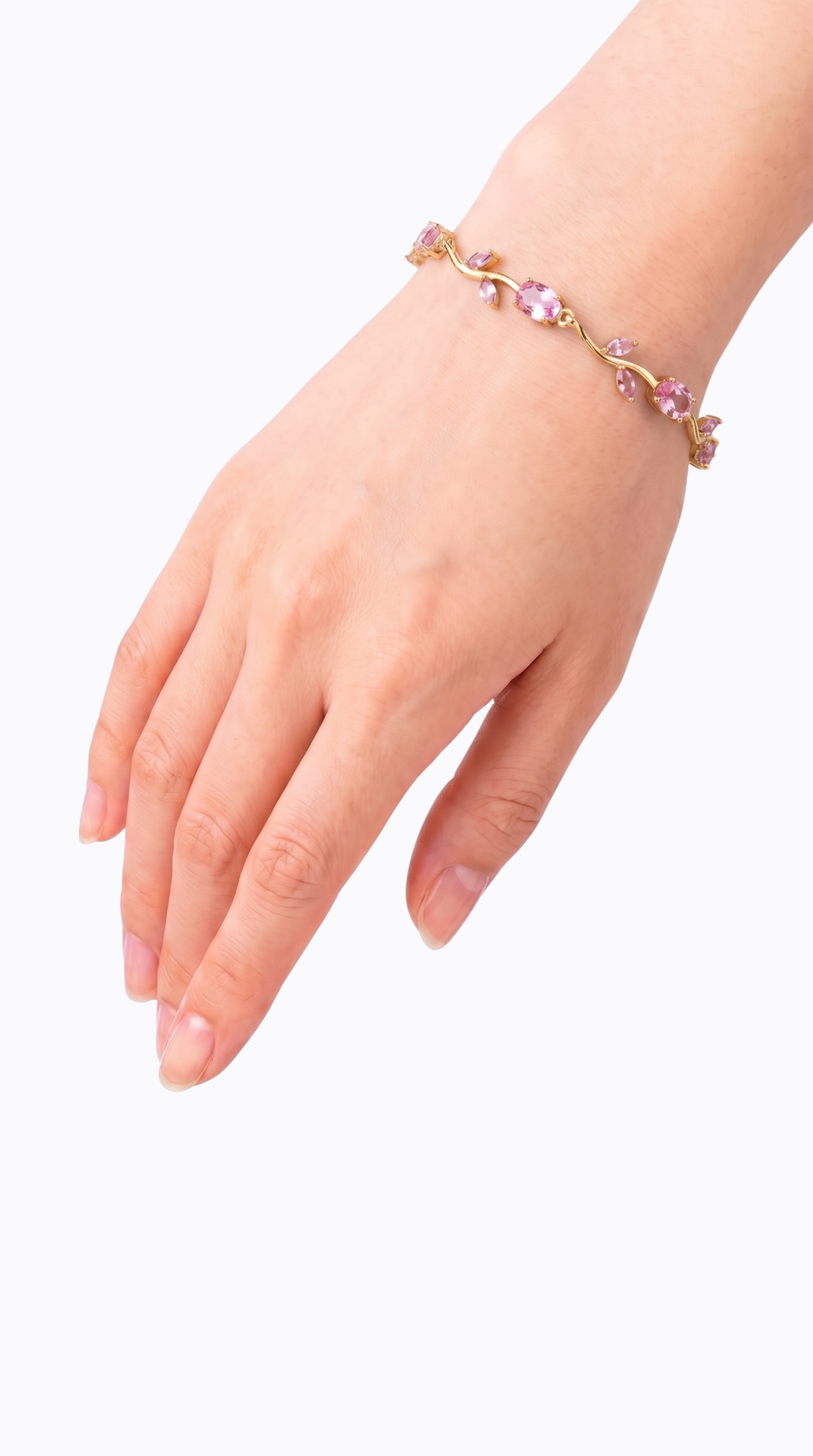 Pink Tulip Bracelet